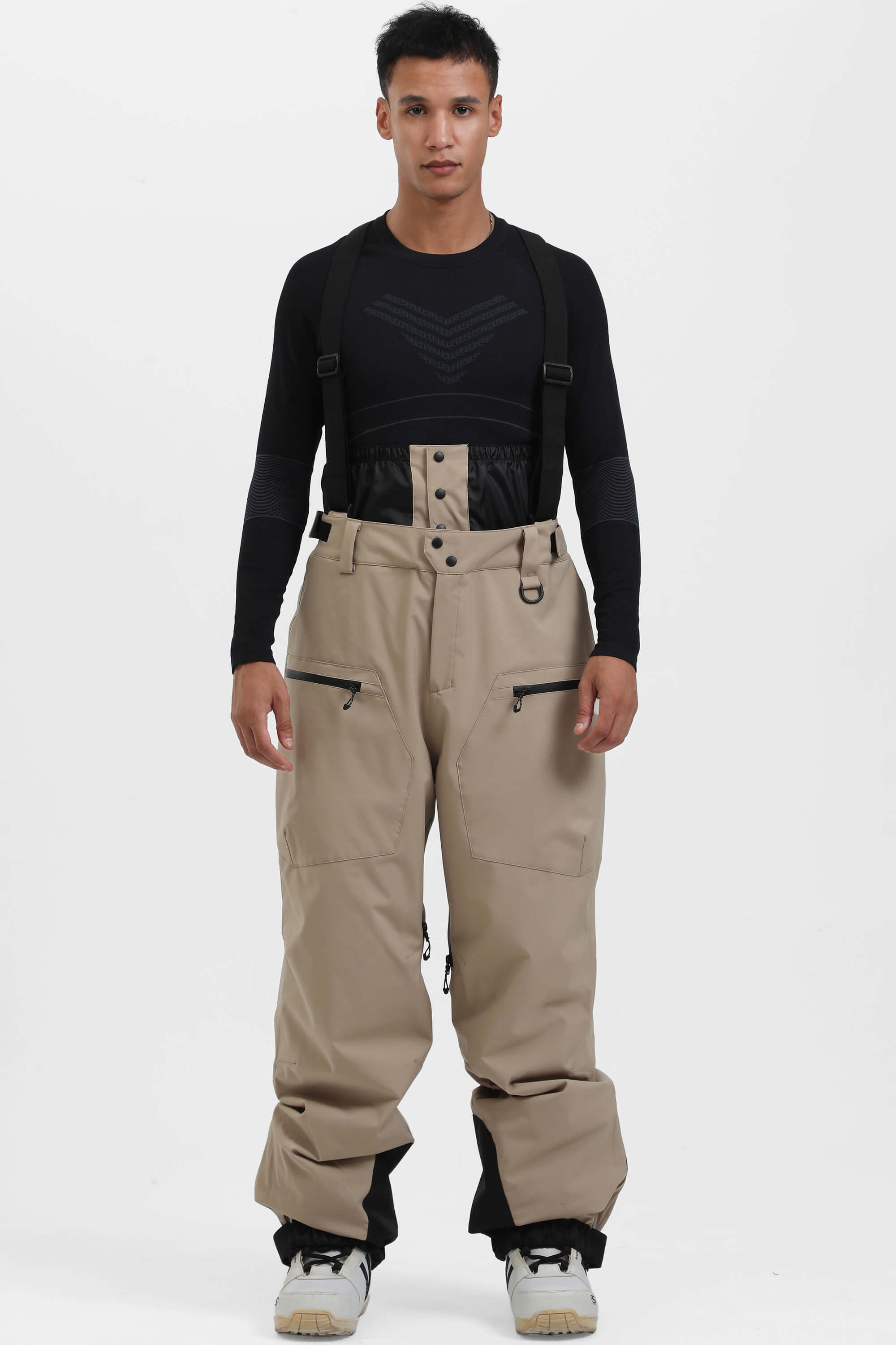 Calça de Neve Masculina com Suspensórios Removíveis Tech Lemartine