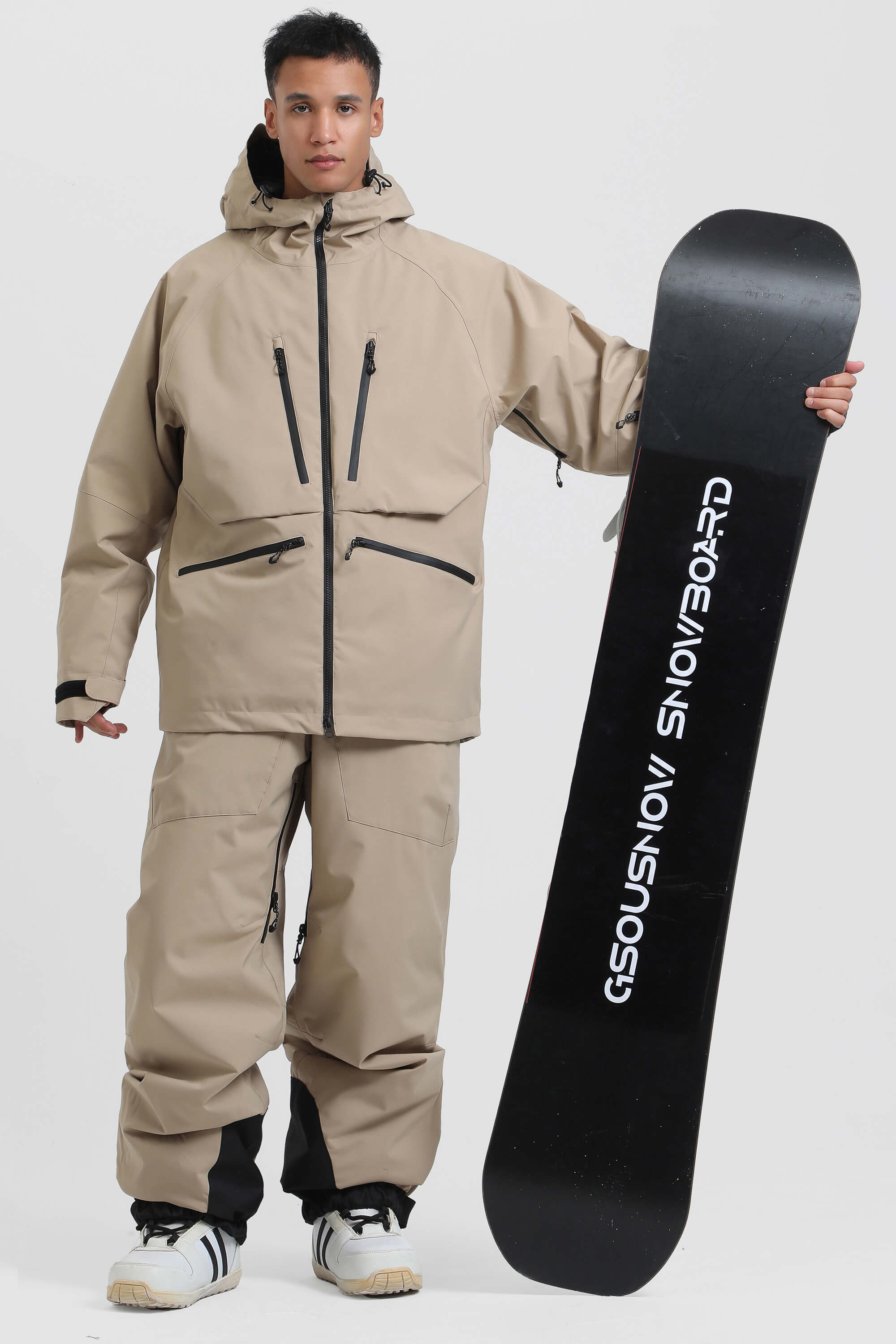 Calça de Neve Masculina com Suspensórios Removíveis Tech Lemartine