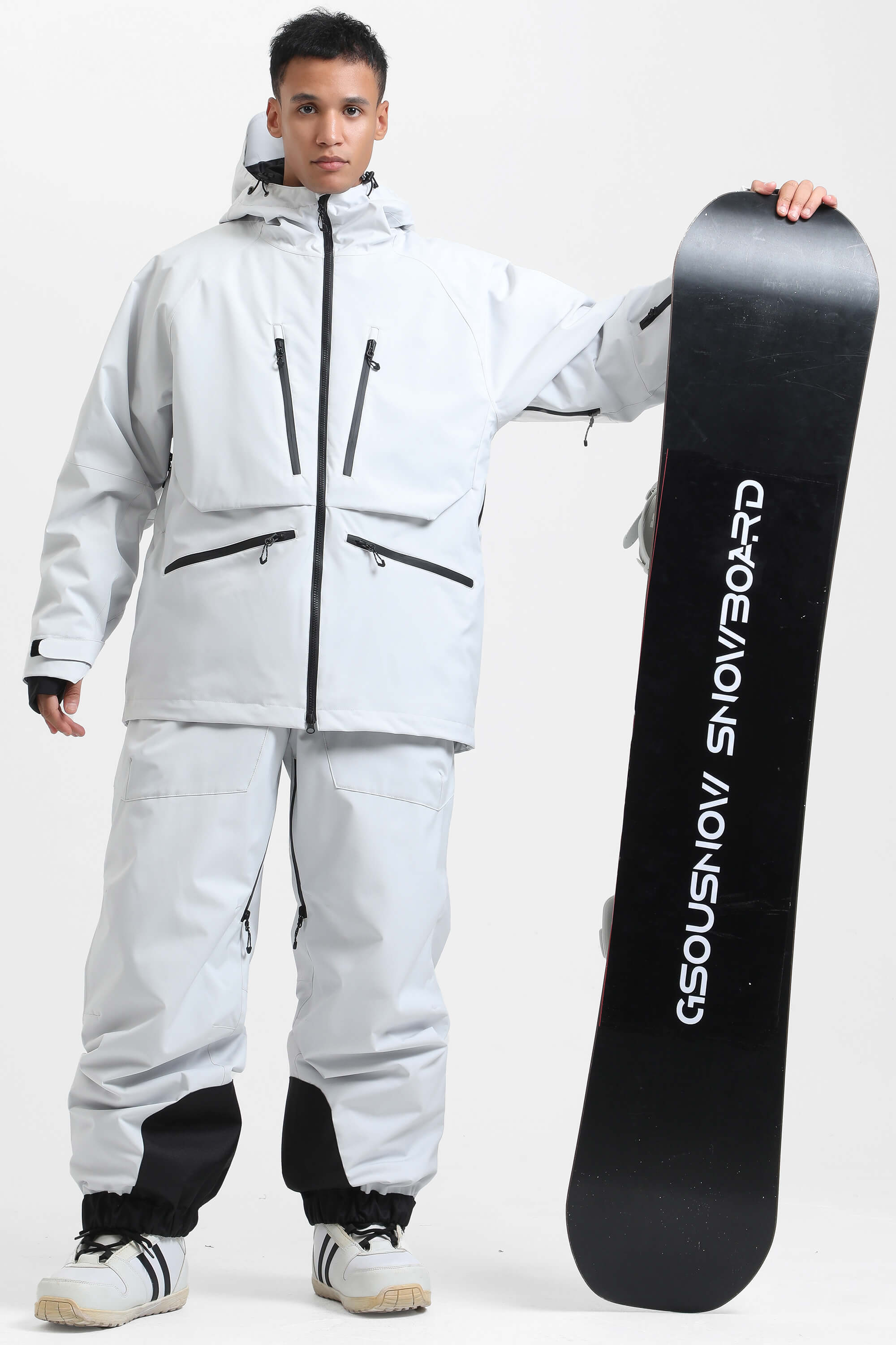 Calça de Neve Masculina com Suspensórios Removíveis Tech Lemartine