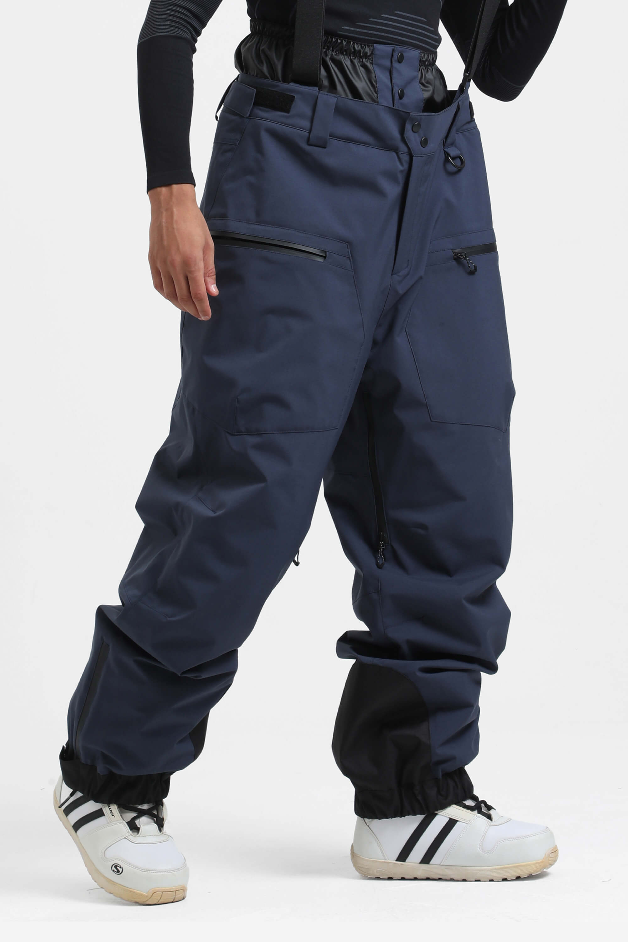 Calça de Neve Masculina com Suspensórios Removíveis Tech Lemartine