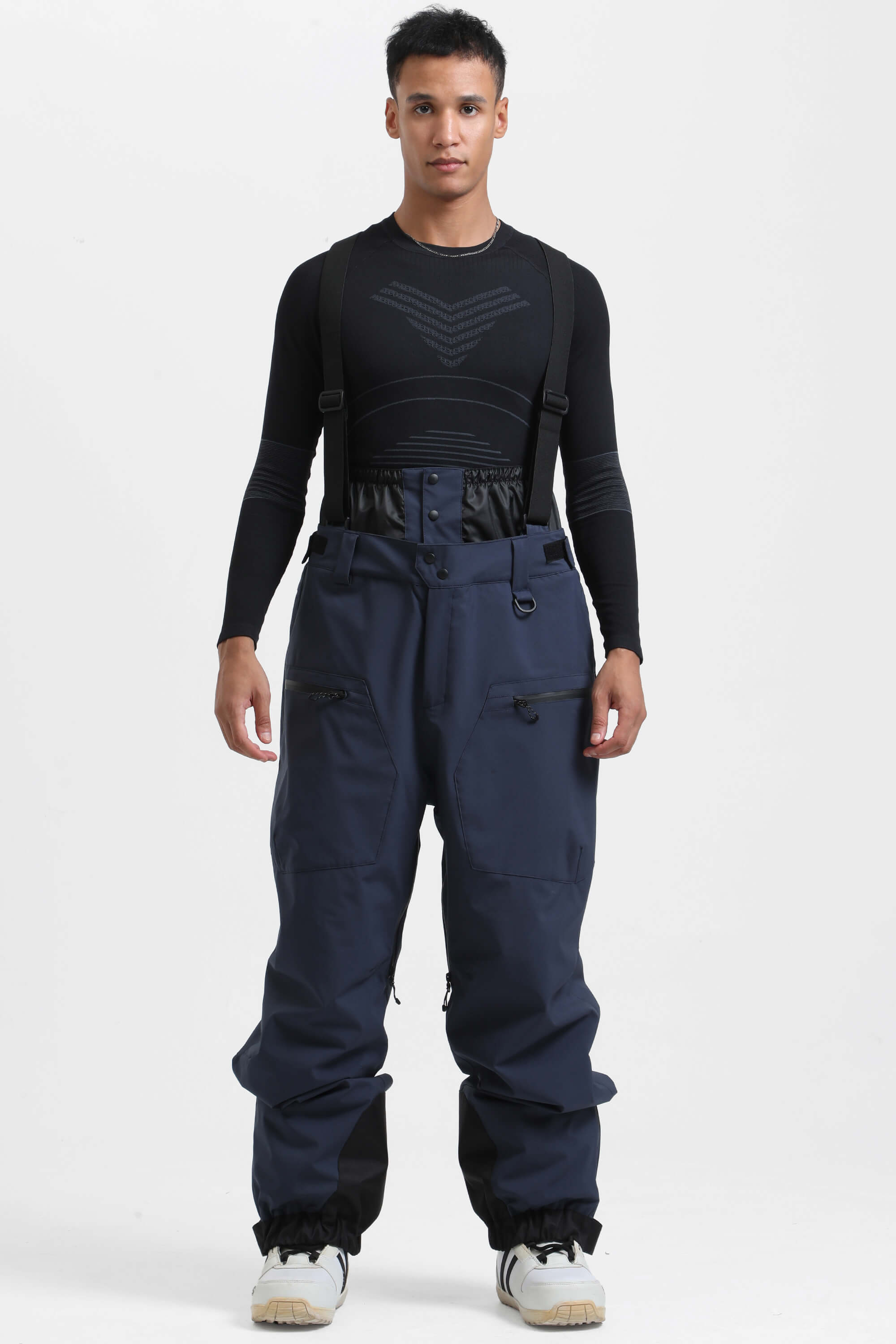 Calça de Neve Masculina com Suspensórios Removíveis Tech Lemartine