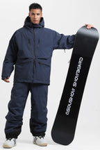 Calça de Neve Masculina com Suspensórios Removíveis Tech Lemartine