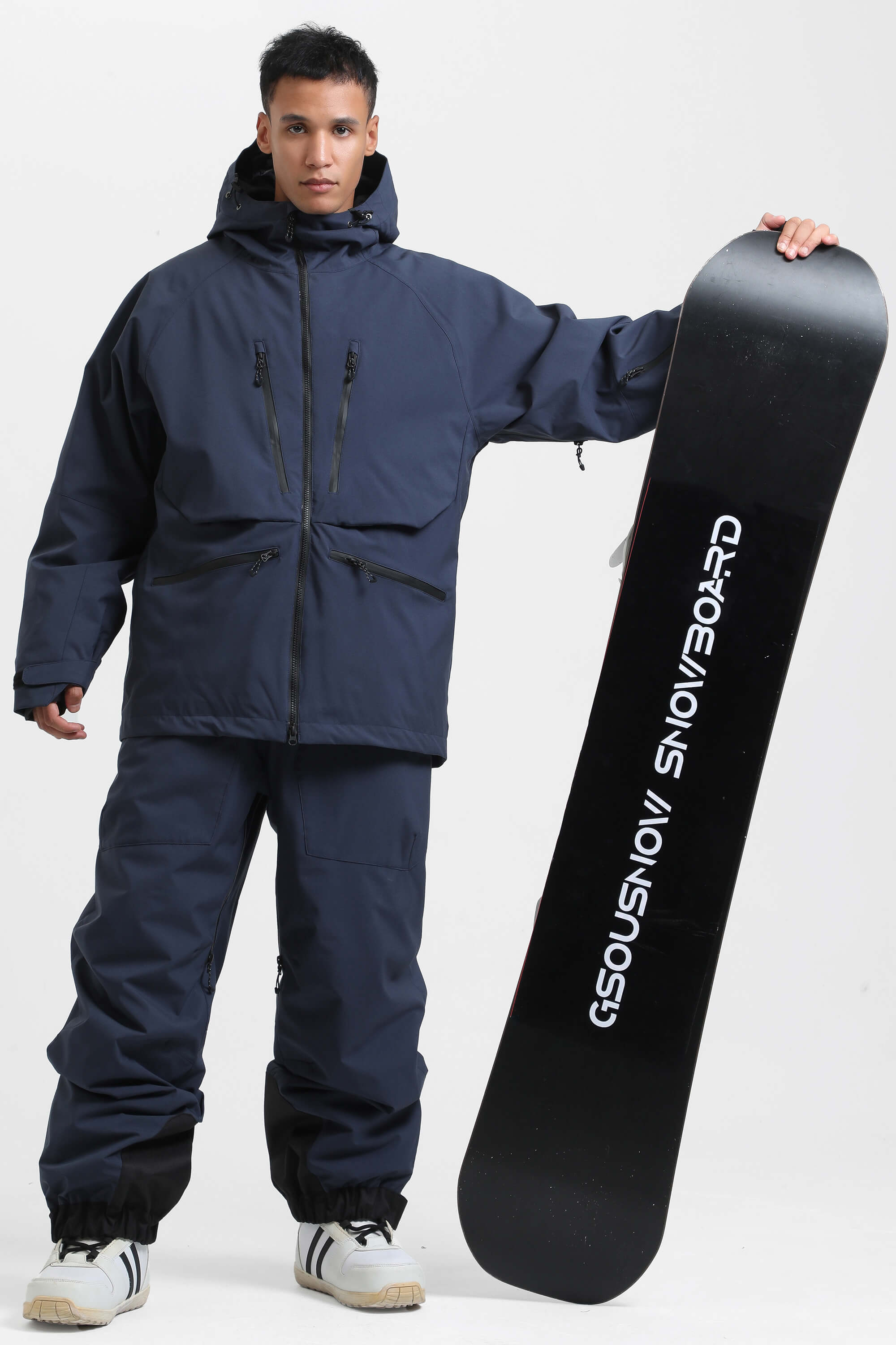 Calça de Neve Masculina com Suspensórios Removíveis Tech Lemartine