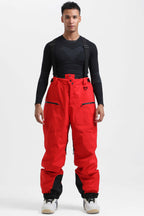 Calça de Neve Masculina com Suspensórios Removíveis Tech Lemartine