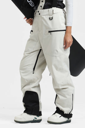Calça de Neve Feminina com Suspensórios Removíveis Tech Lemartine