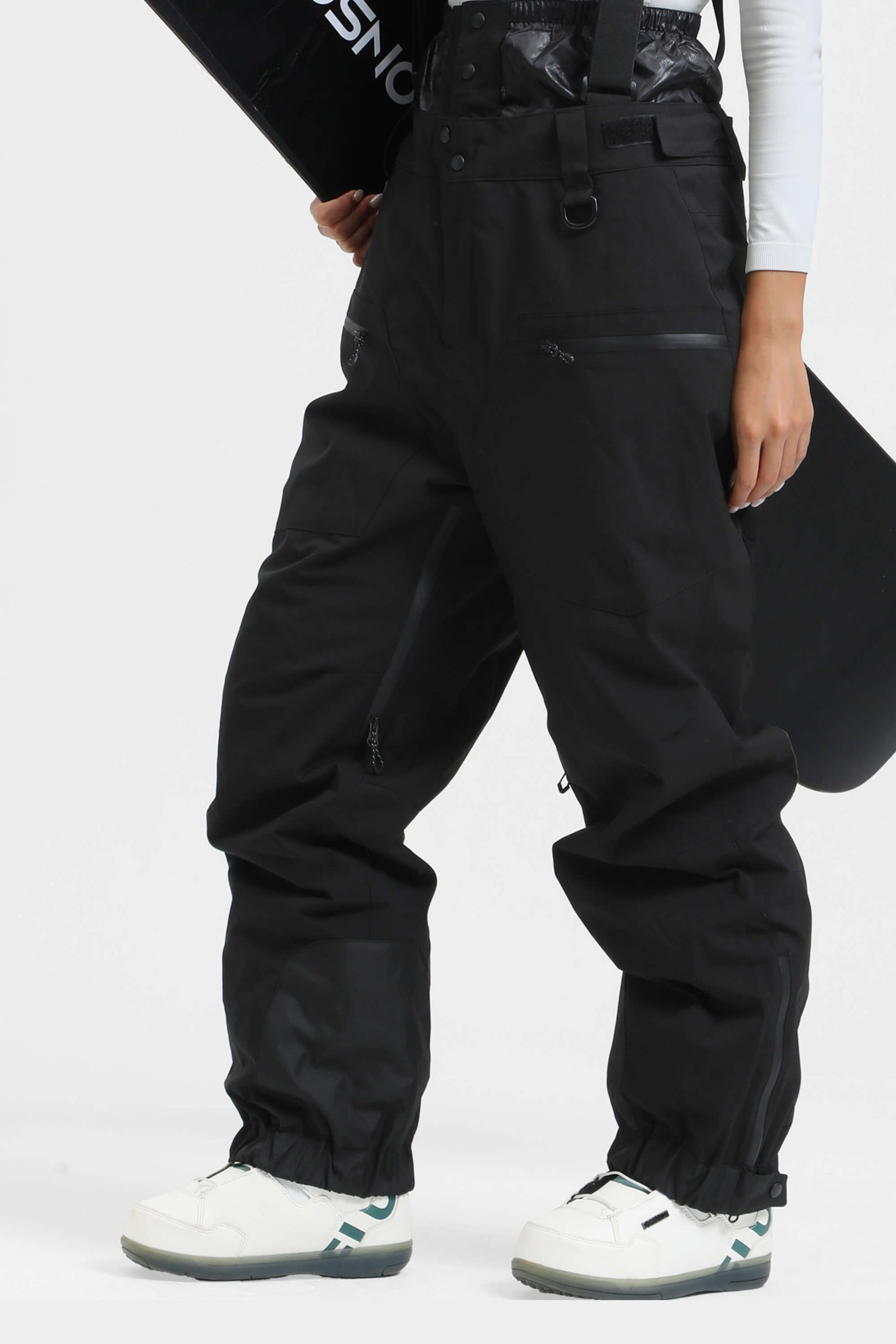 Calça de Neve Feminina com Suspensórios Removíveis Tech Lemartine