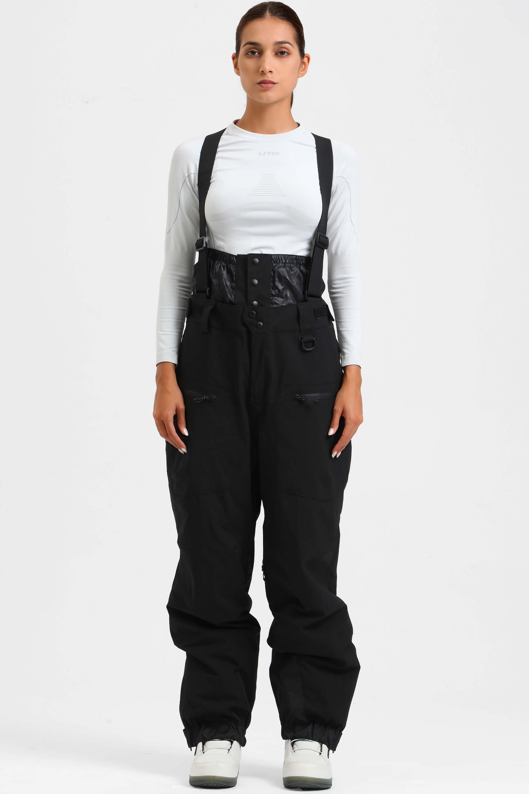 Calça de Neve Feminina com Suspensórios Removíveis Tech Lemartine