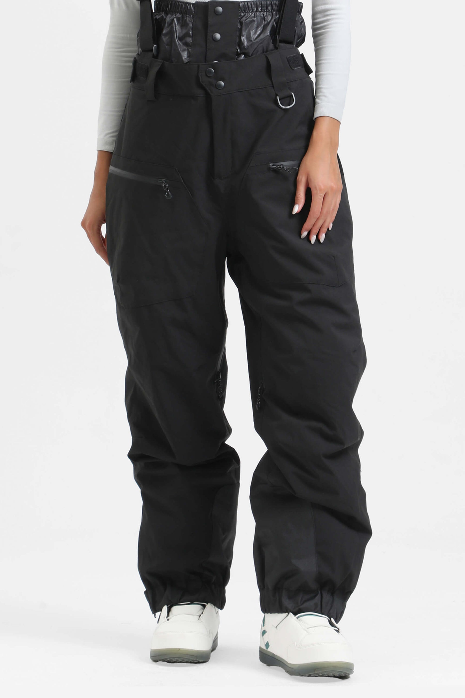 Calça de Neve Feminina com Suspensórios Removíveis Tech Lemartine