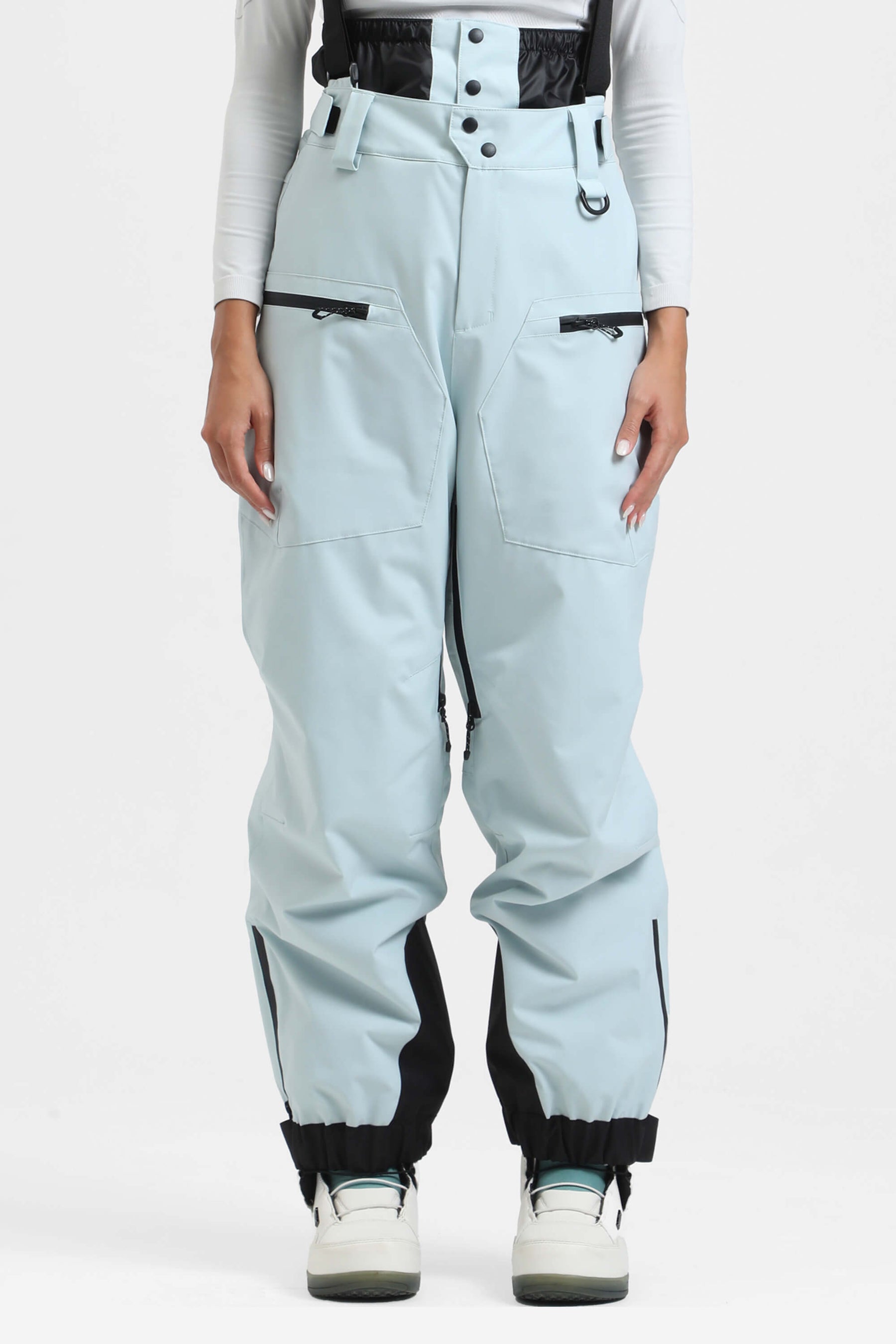 Calça de Neve Feminina com Suspensórios Removíveis Tech Lemartine