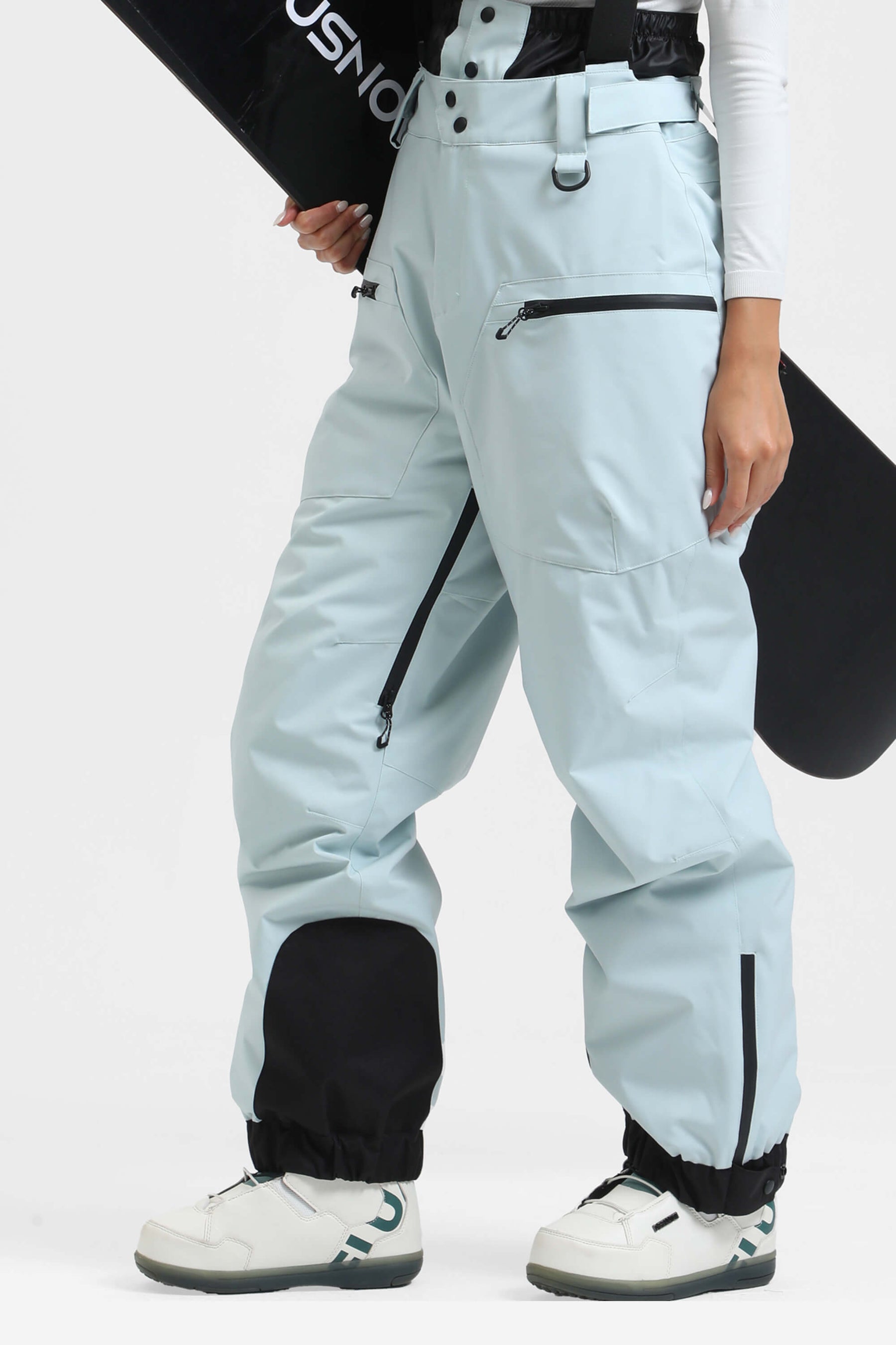 Calça de Neve Feminina com Suspensórios Removíveis Tech Lemartine