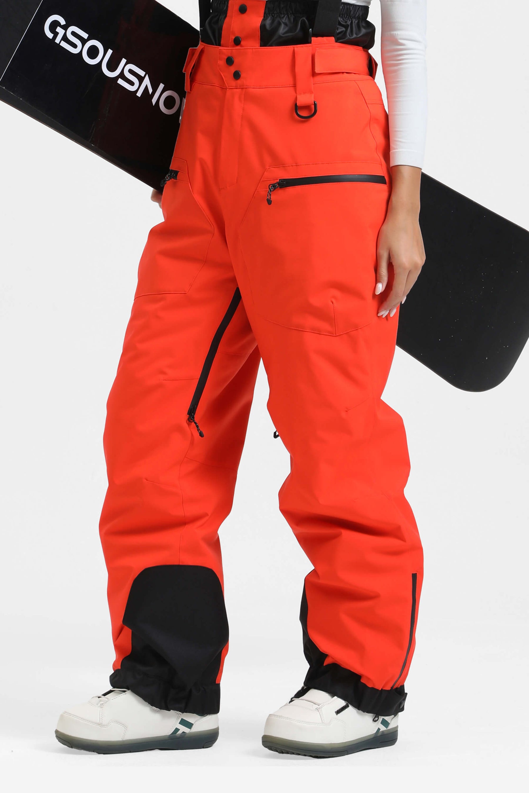 Calça de Neve Feminina com Suspensórios Removíveis Tech Lemartine