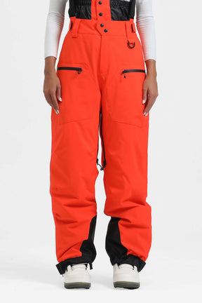 Calça de Neve Feminina com Suspensórios Removíveis Tech Lemartine