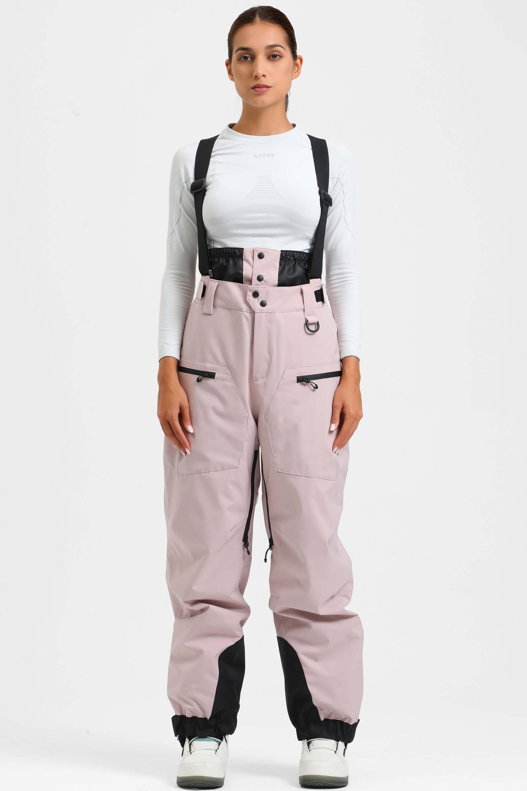 Calça de Neve Feminina com Suspensórios Removíveis Tech Lemartine