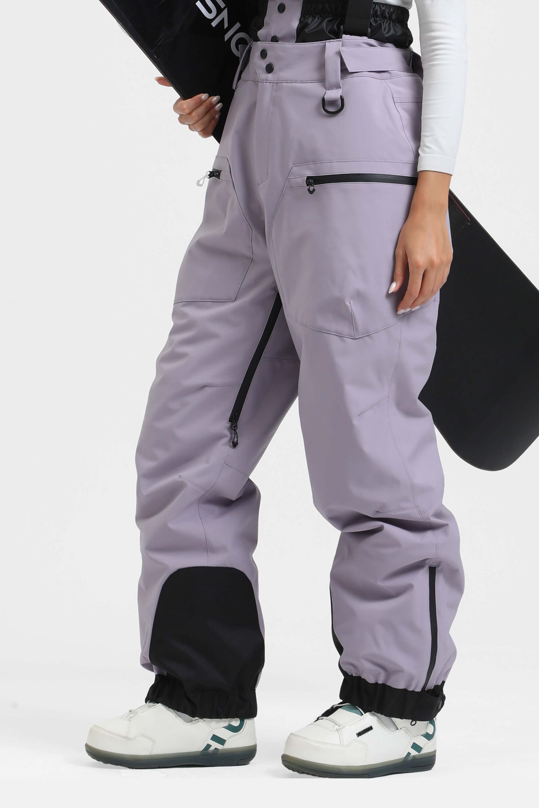 Calça de Neve Feminina com Suspensórios Removíveis Tech Lemartine