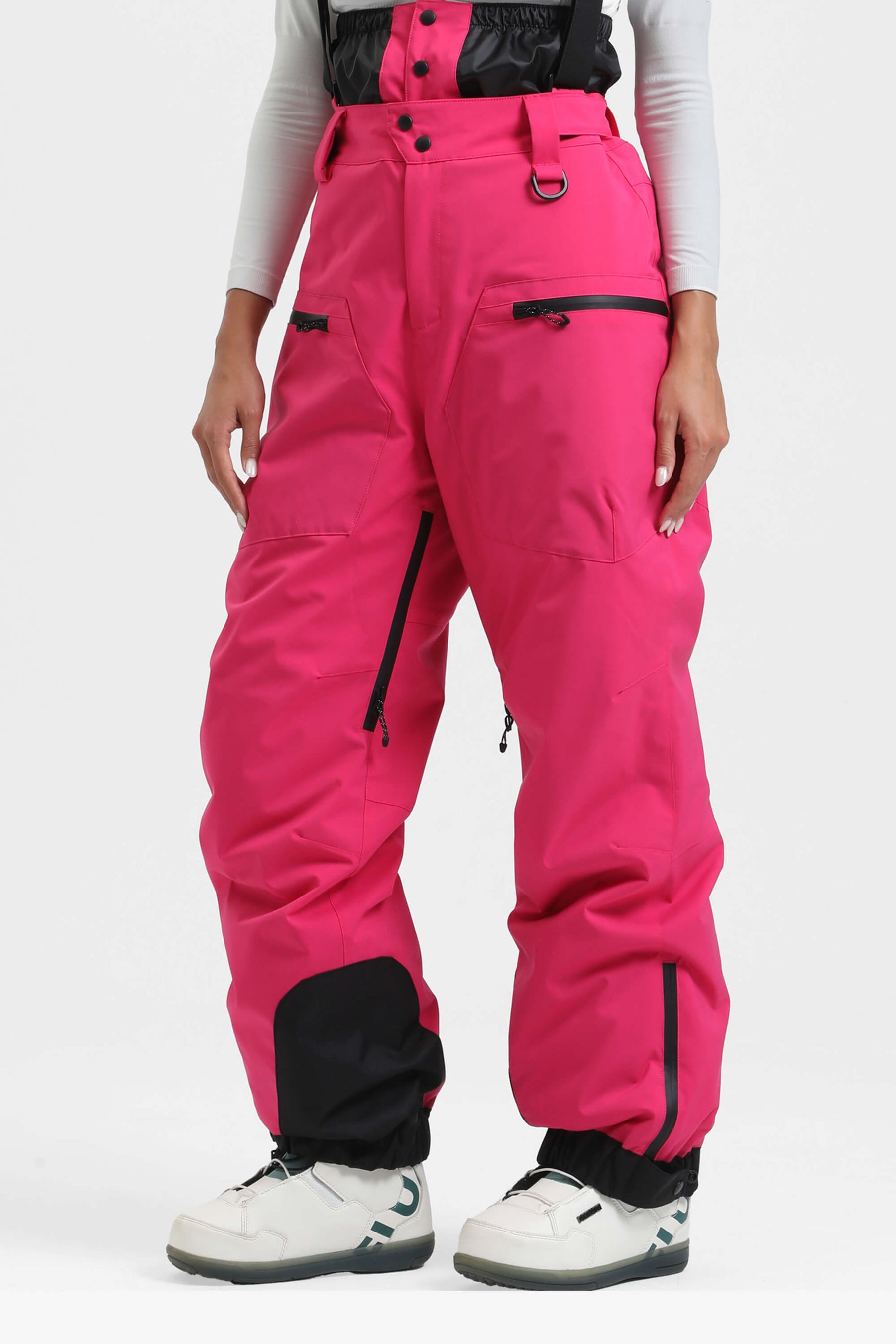 Calça de Neve Feminina com Suspensórios Removíveis Tech Lemartine