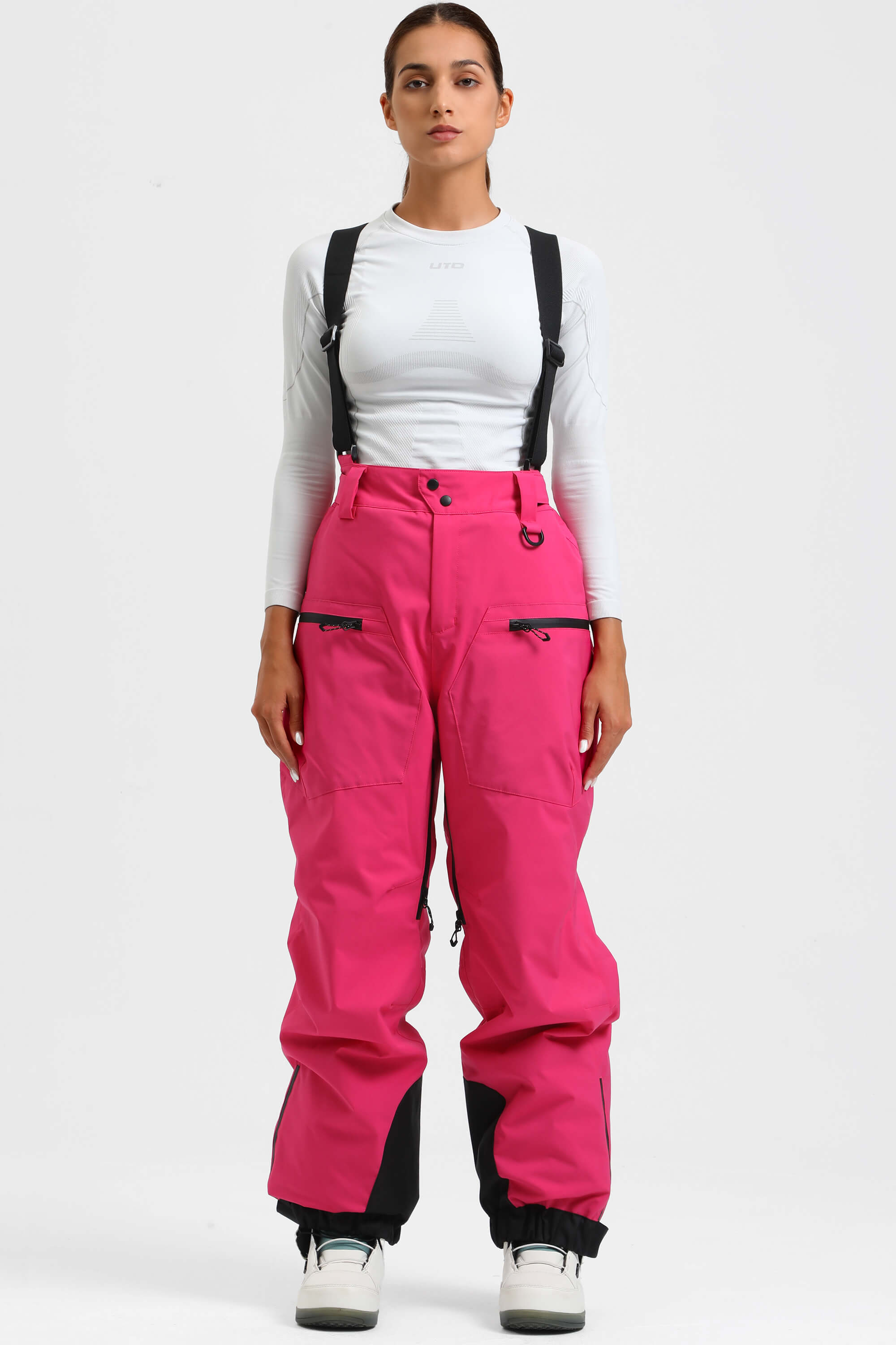 Calça de Neve Feminina com Suspensórios Removíveis Tech Lemartine