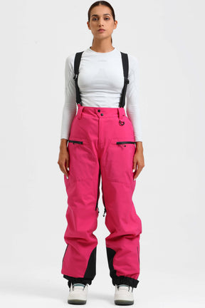 Calça de Neve Feminina com Suspensórios Removíveis Tech Lemartine