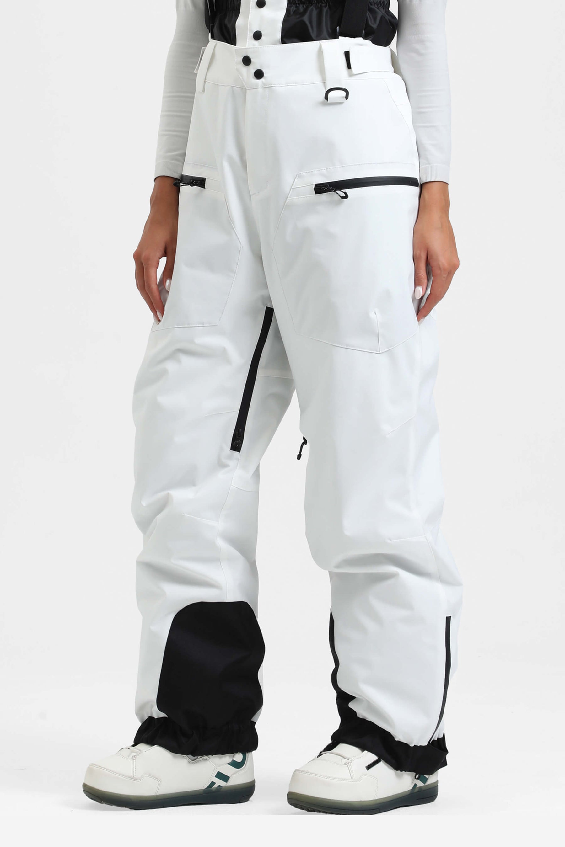 Calça de Neve Feminina com Suspensórios Removíveis Tech Lemartine