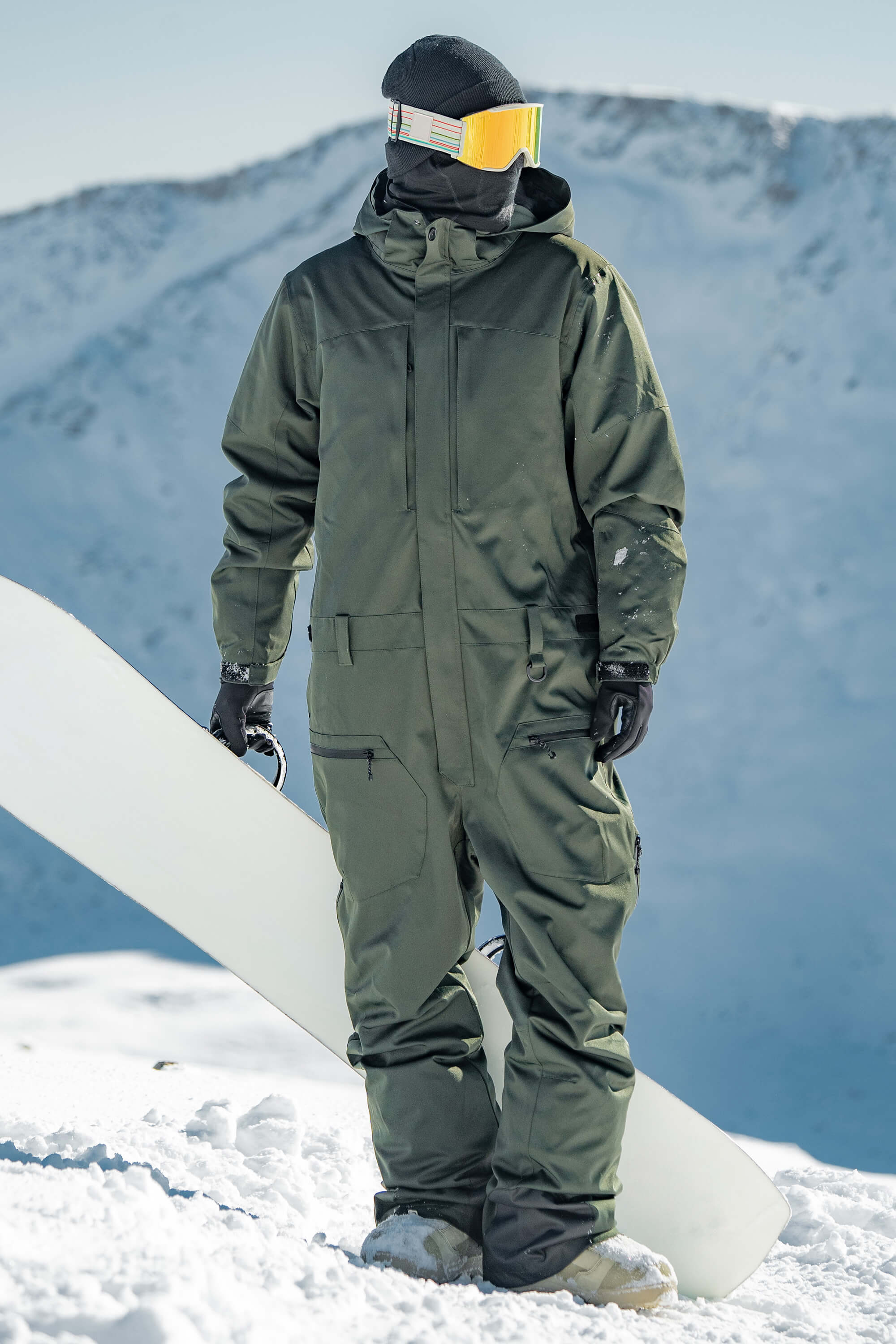 Macacão de Esqui Masculino Impermeável e à Prova de Vento Lemartine