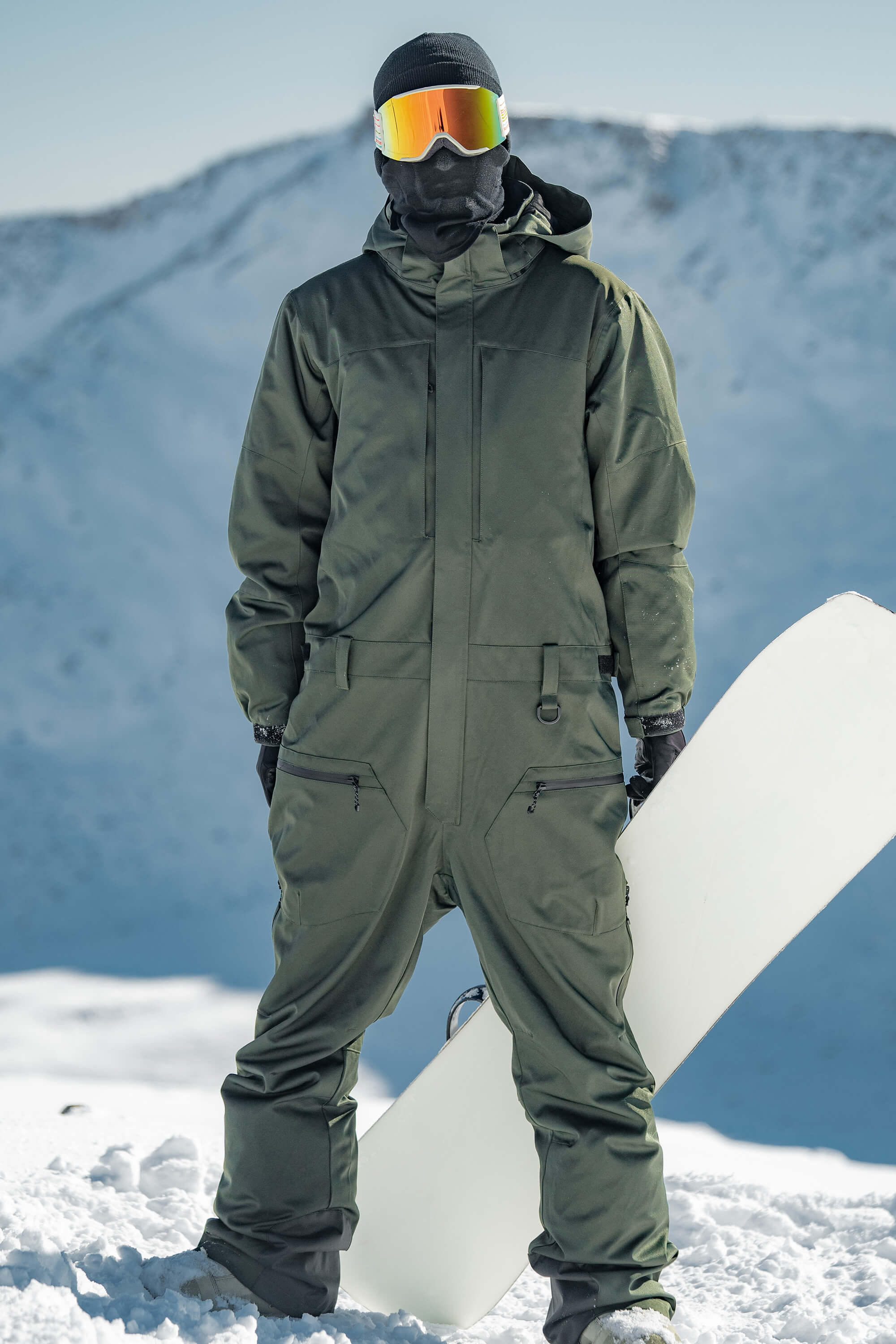 Macacão de Esqui Masculino Impermeável e à Prova de Vento Lemartine