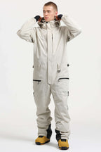 Macacão de Esqui Masculino Impermeável e à Prova de Vento Lemartine