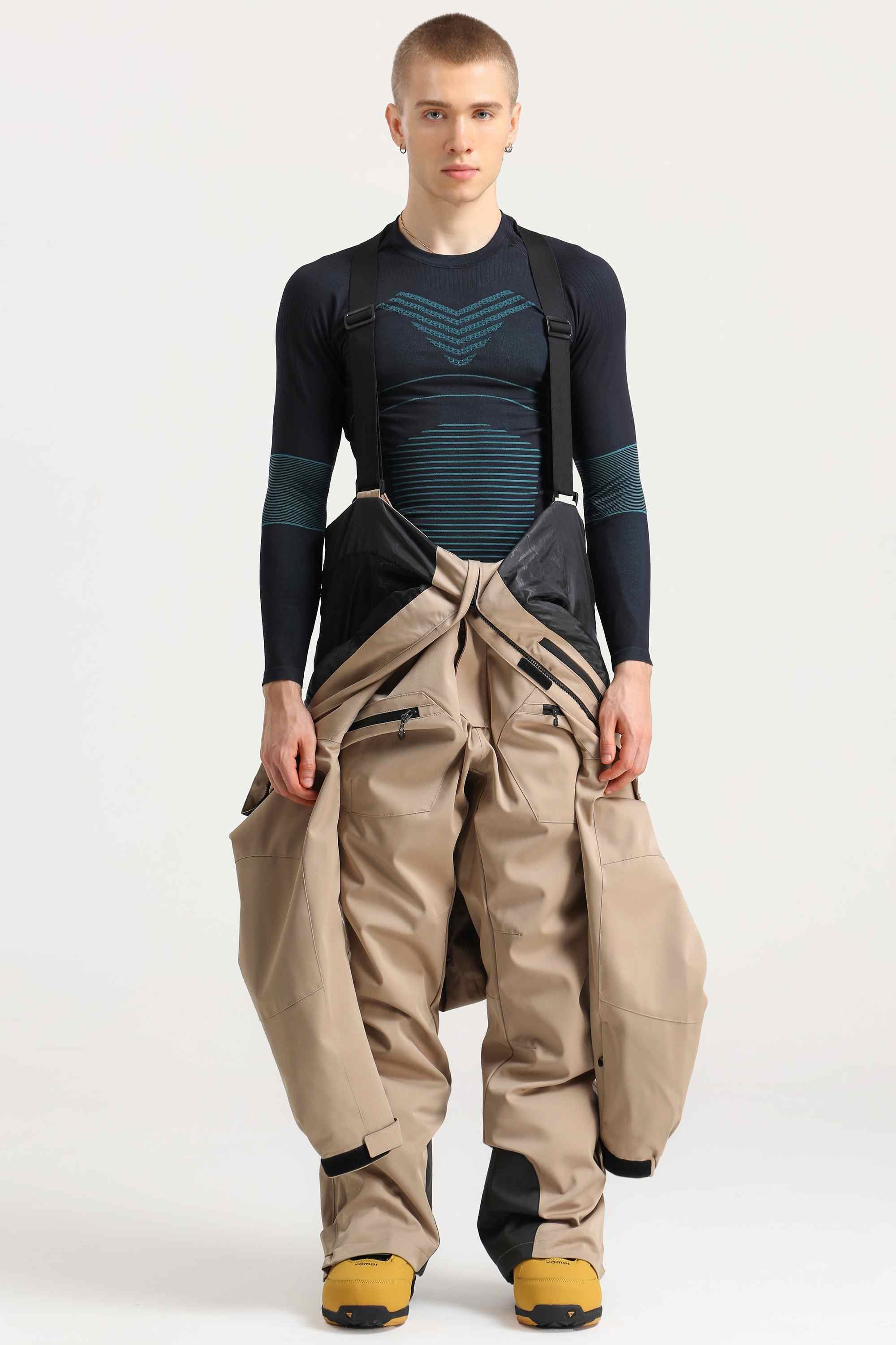 Macacão de Esqui Masculino Impermeável e à Prova de Vento Lemartine