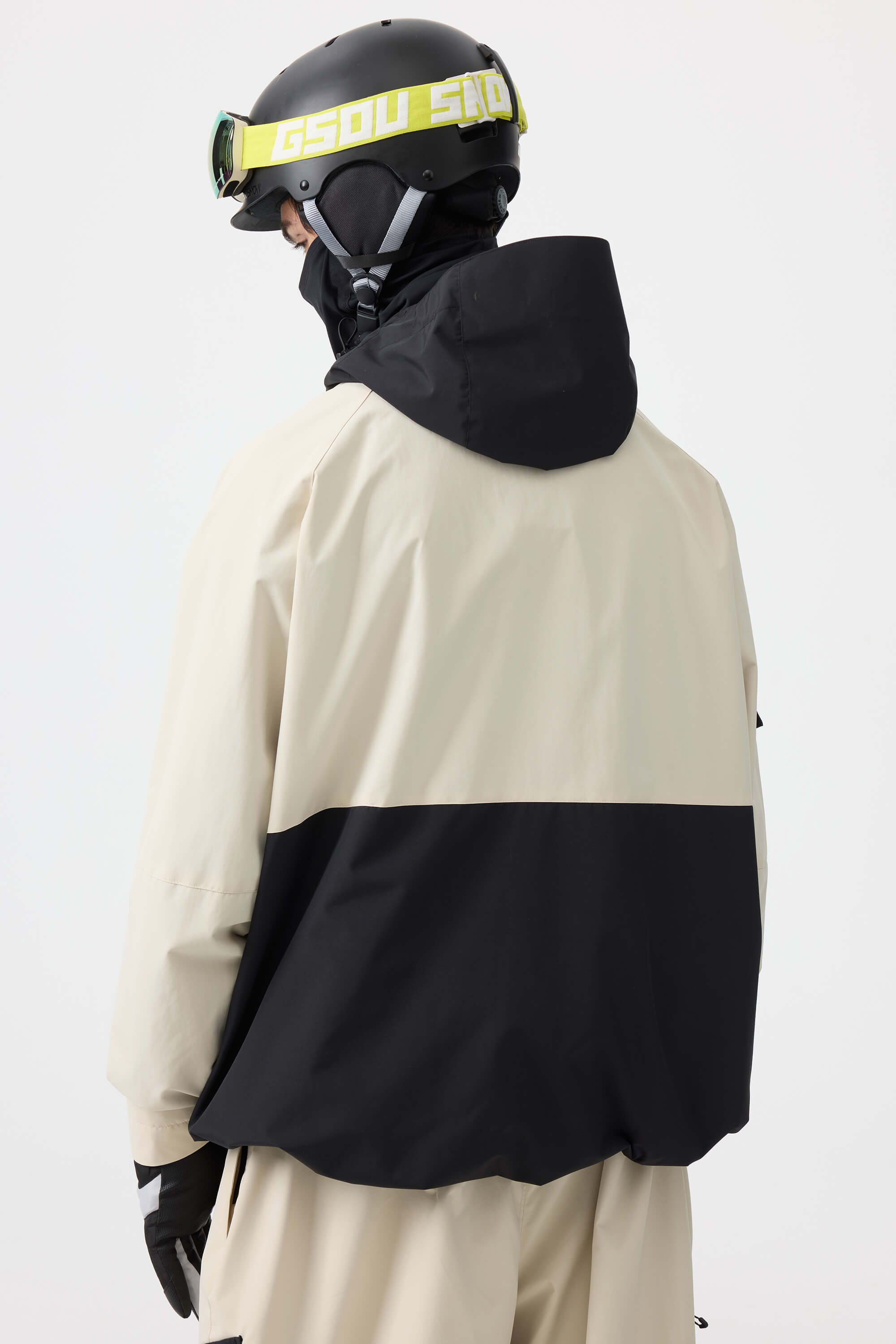 Jaqueta de Neve Masculina Raglan Impermeável e Respirável Lemartine