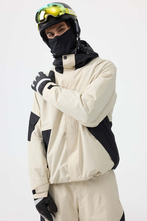 Jaqueta de Neve Masculina Raglan Impermeável e Respirável Lemartine