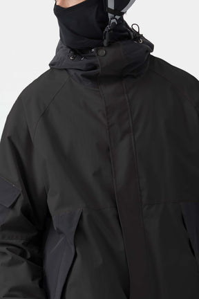 Jaqueta de Neve Masculina Raglan Impermeável e Respirável Lemartine