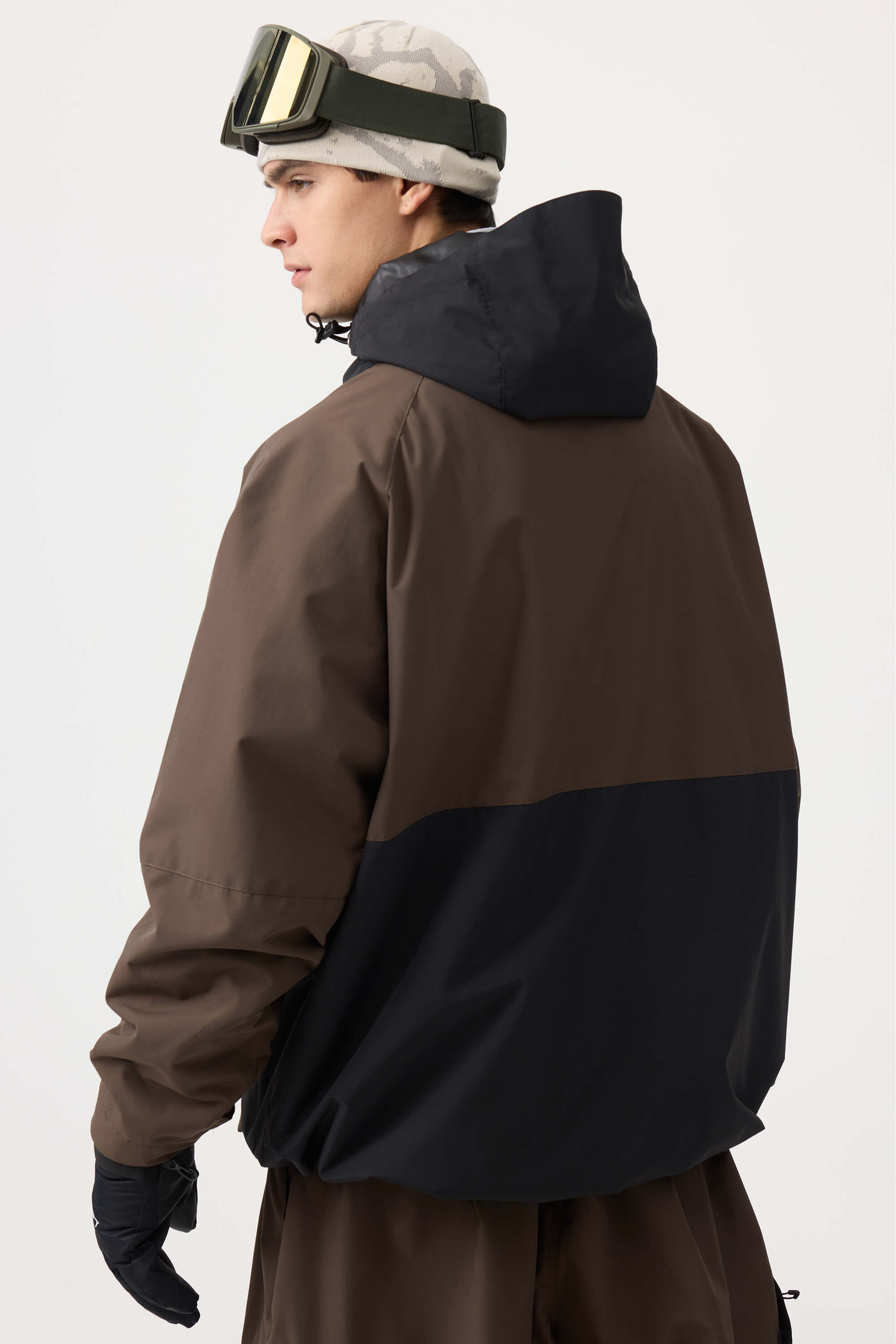 Jaqueta de Neve Masculina Raglan Impermeável e Respirável Lemartine