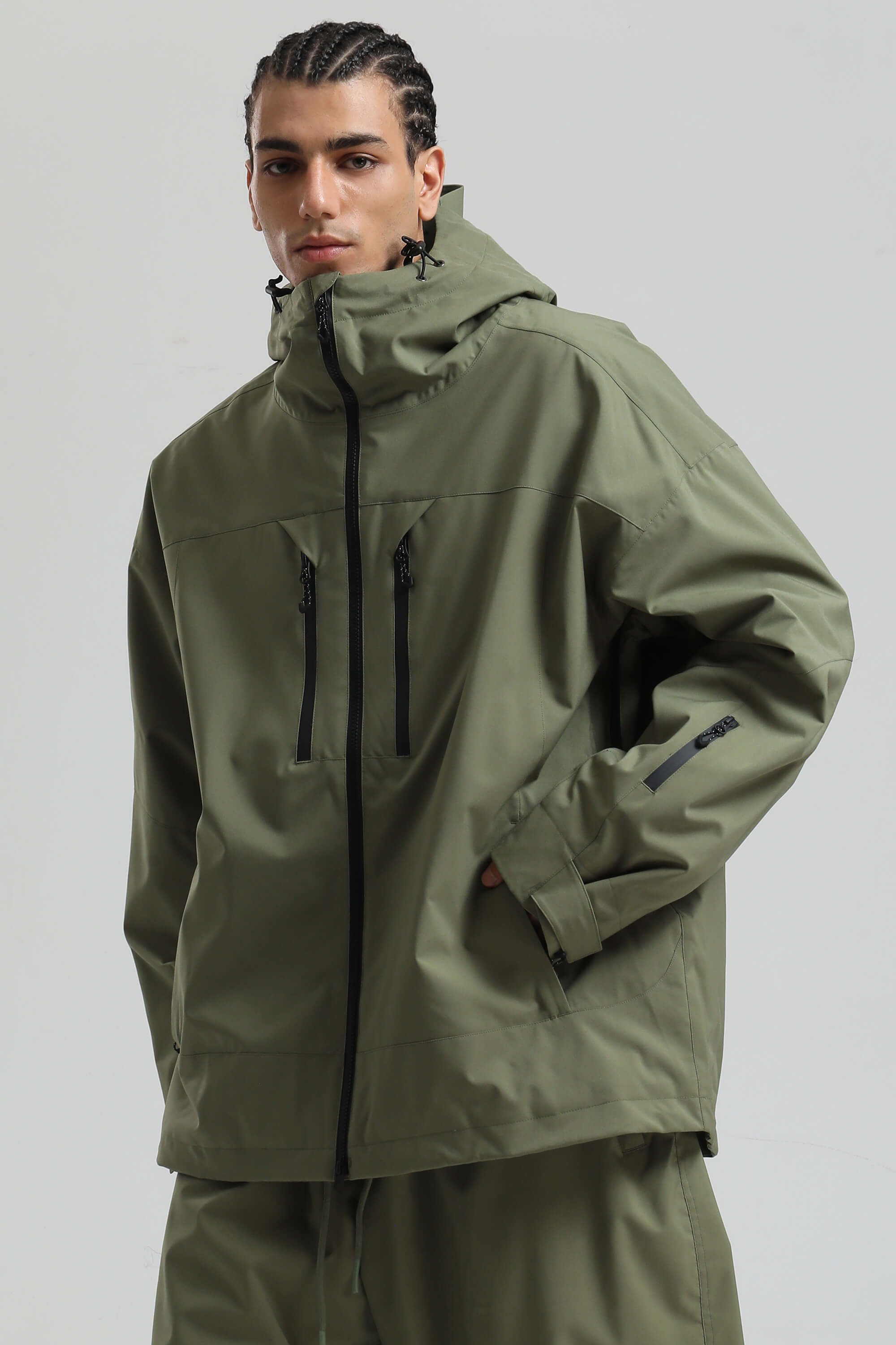 Jaqueta de Neve Masculina Térmica Multifuncional impermeável Tech Lemartine