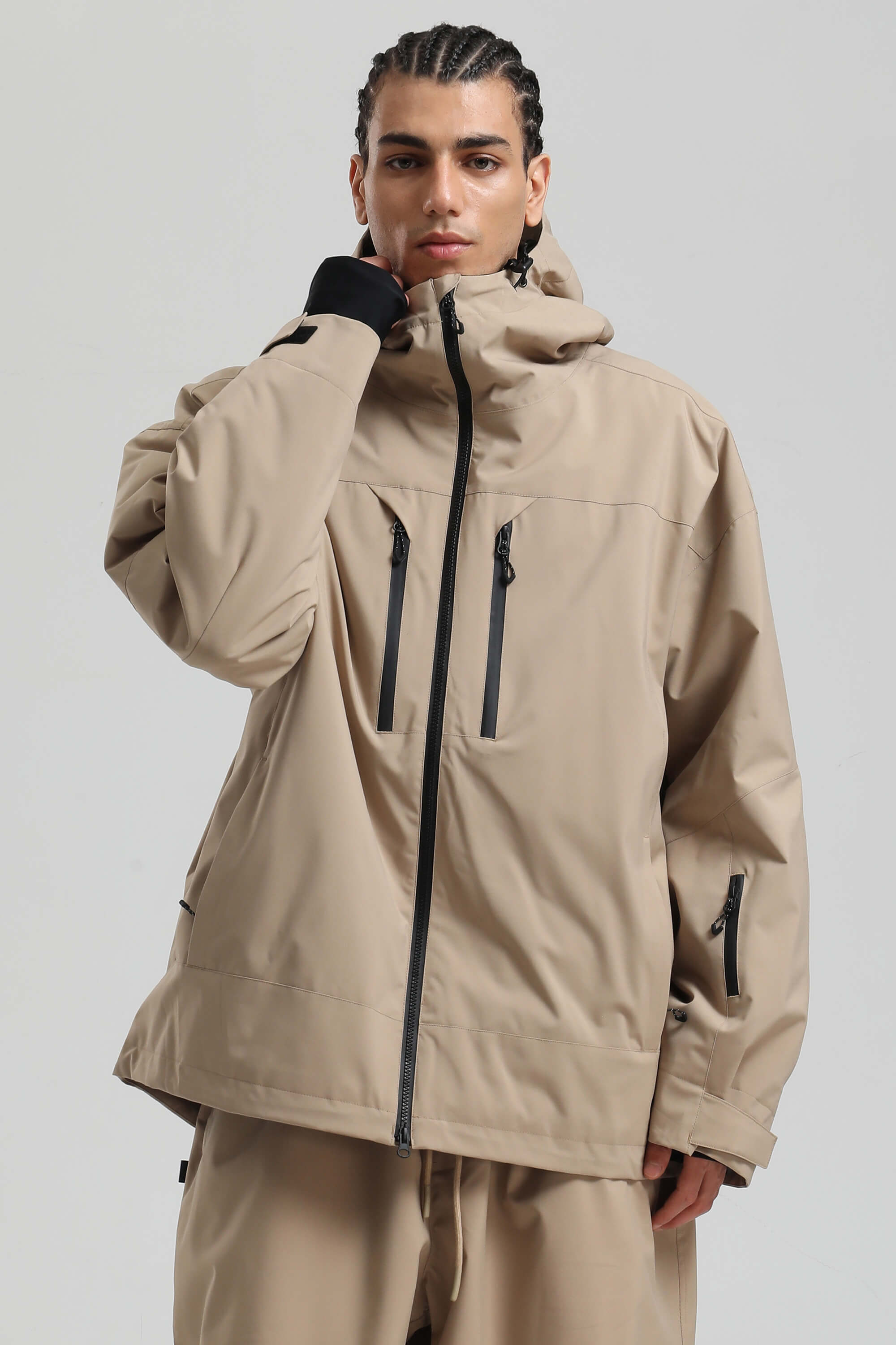 Jaqueta de Neve Masculina Térmica Multifuncional impermeável Tech Lemartine