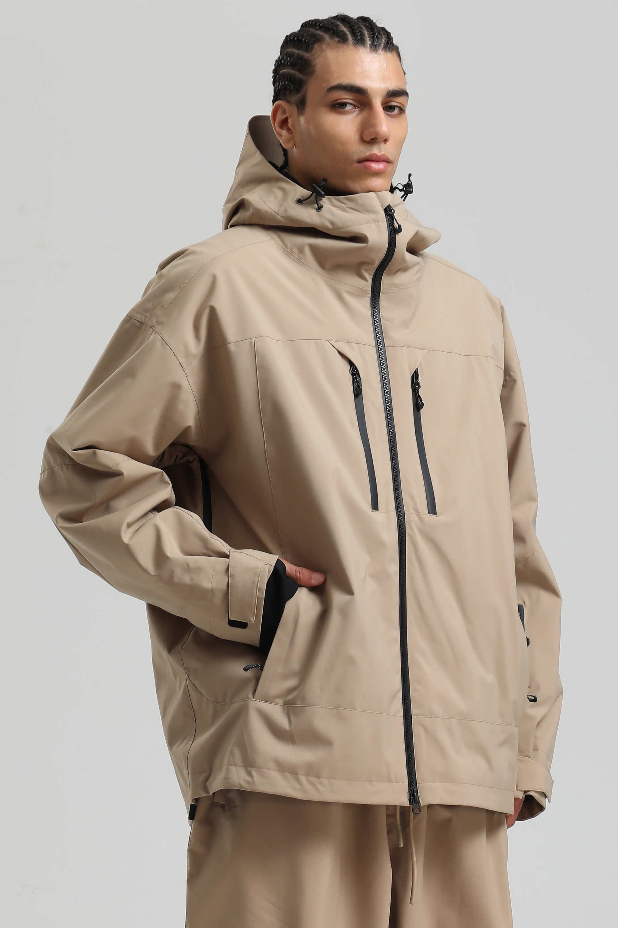 Jaqueta de Neve Masculina Térmica Multifuncional impermeável Tech Lemartine