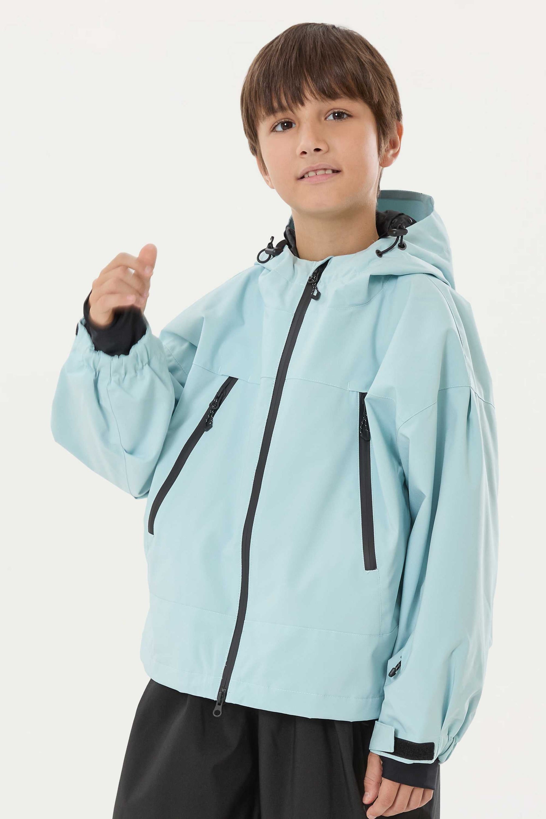 Jaqueta Infantil Masculina Big Ear Impermeável Lemartine