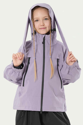 Jaqueta Infantil Feminina Big Ear Impermeável Lemartine