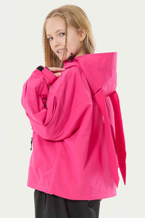 Jaqueta Infantil Feminina Big Ear Impermeável Lemartine
