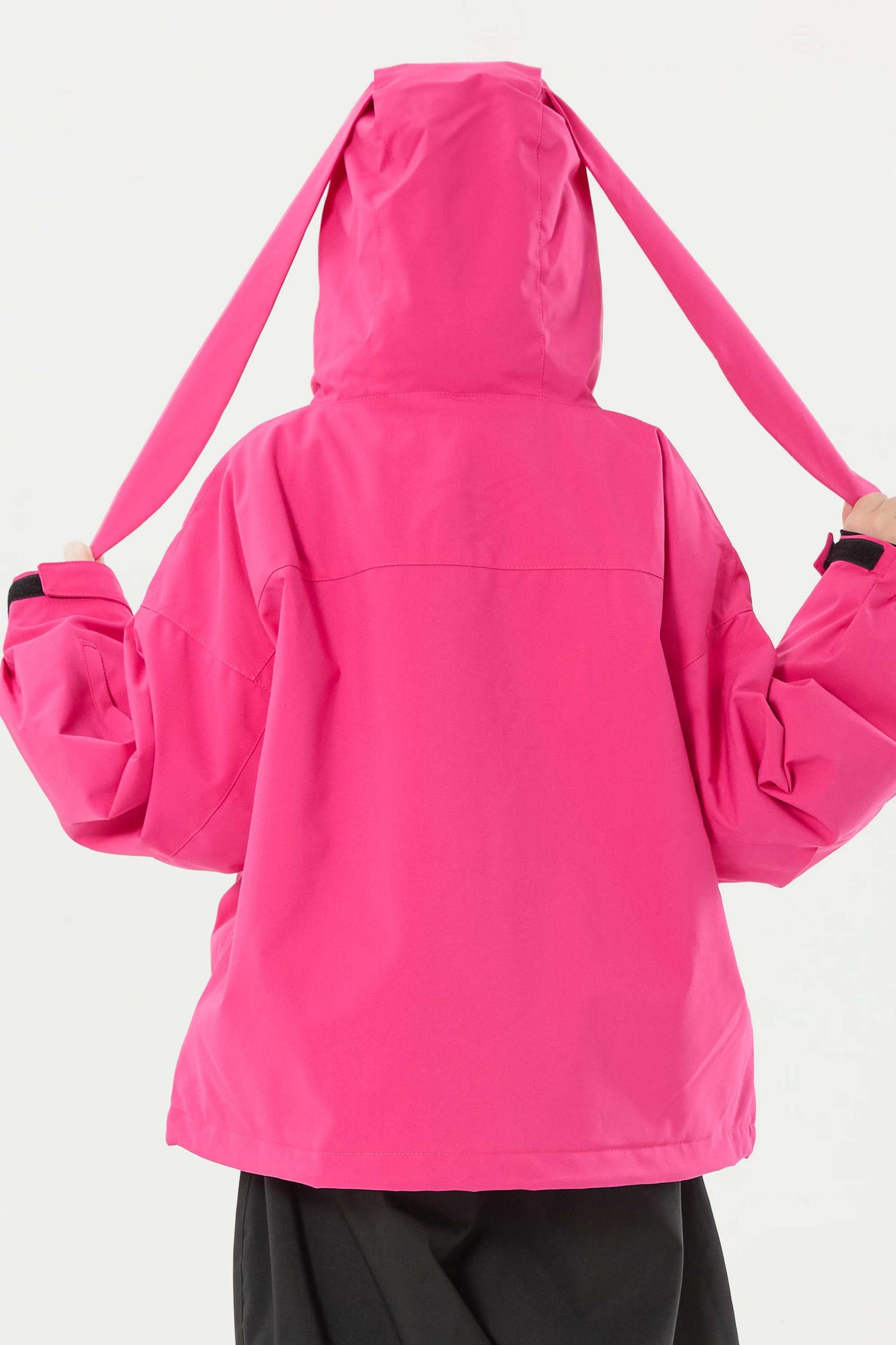 Jaqueta Infantil Feminina Big Ear Impermeável Lemartine