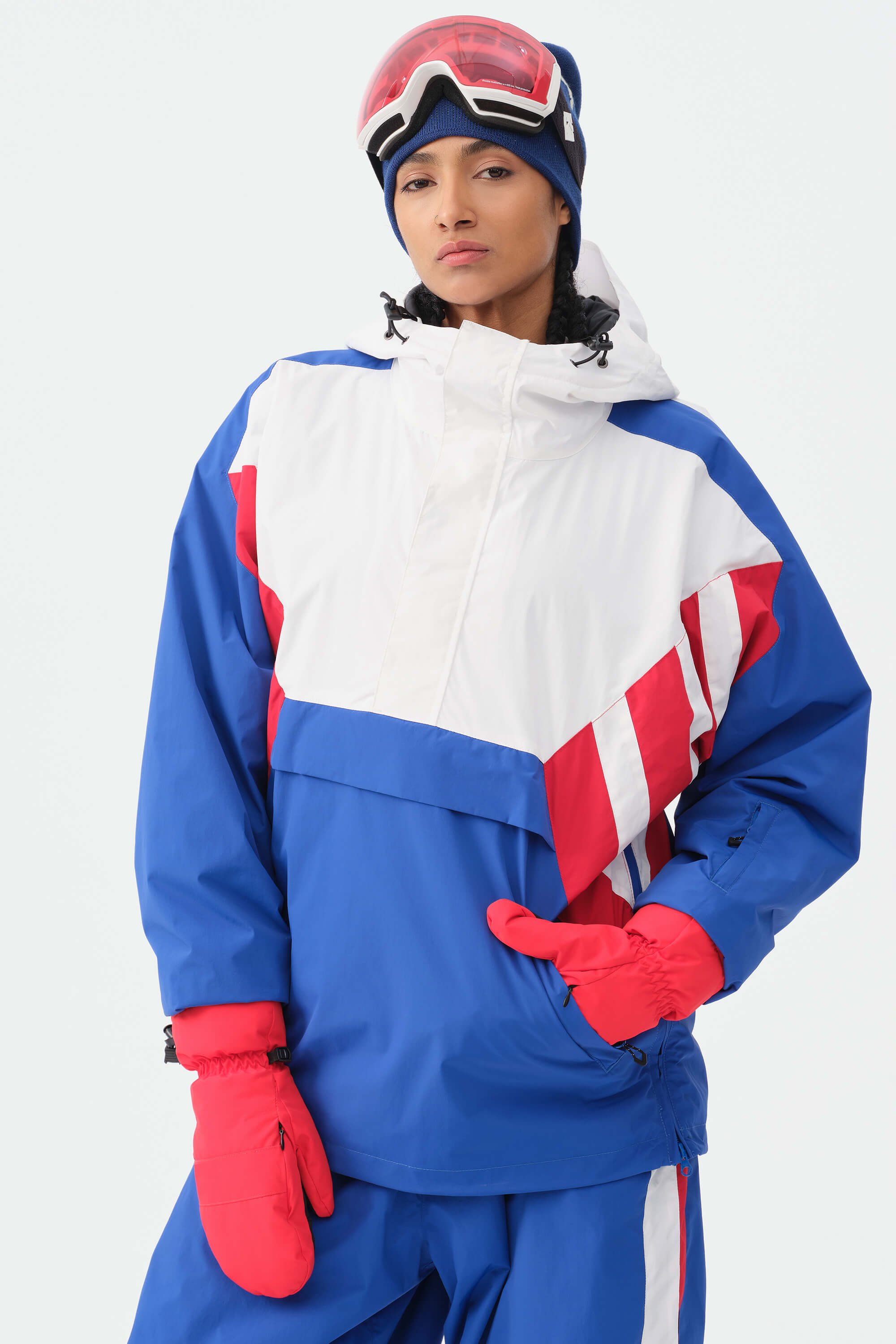 Jaqueta Feminina Térmica Impermeável Retro 90s Lemartine