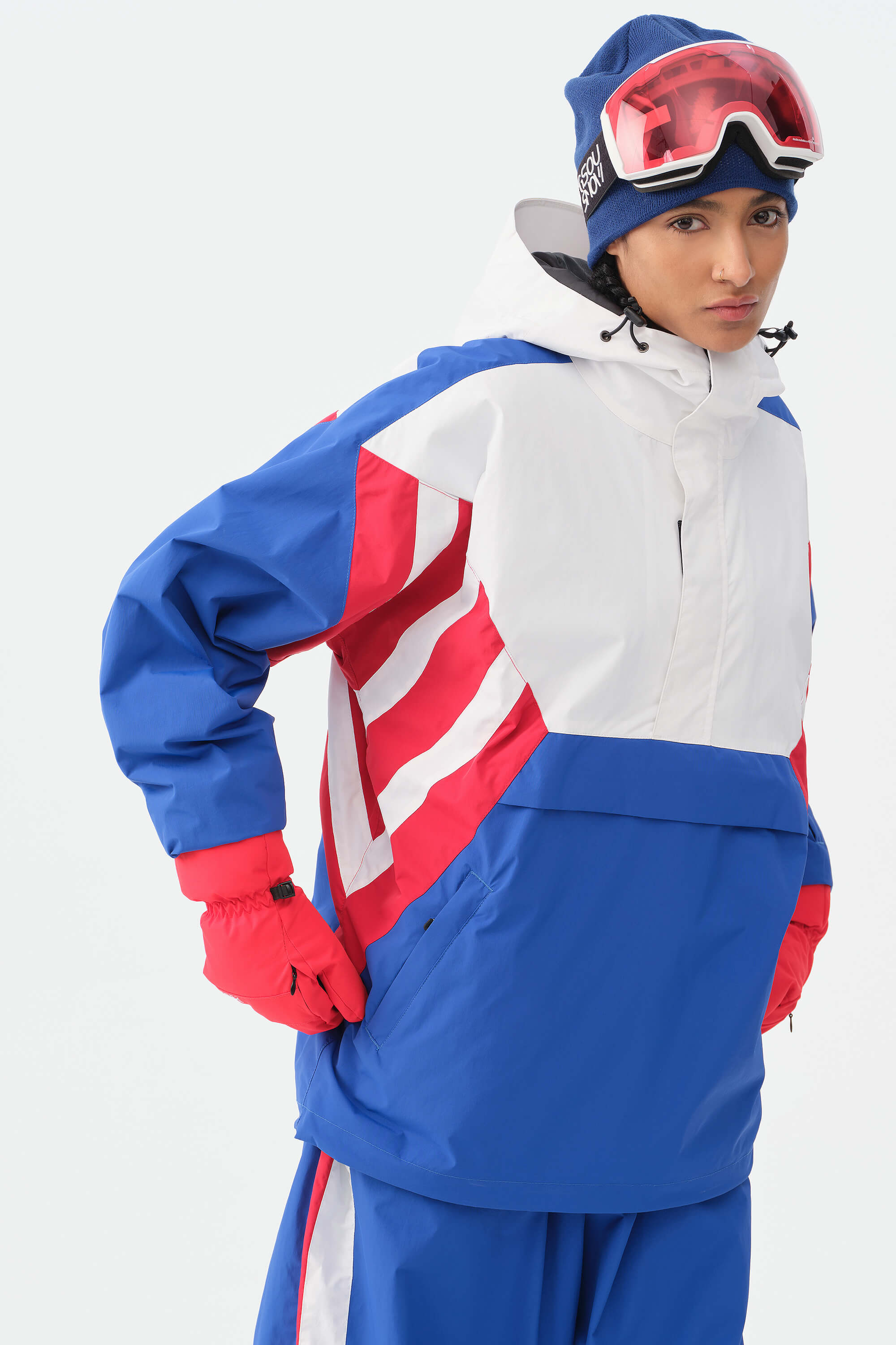 Jaqueta Feminina Térmica Impermeável Retro 90s Lemartine