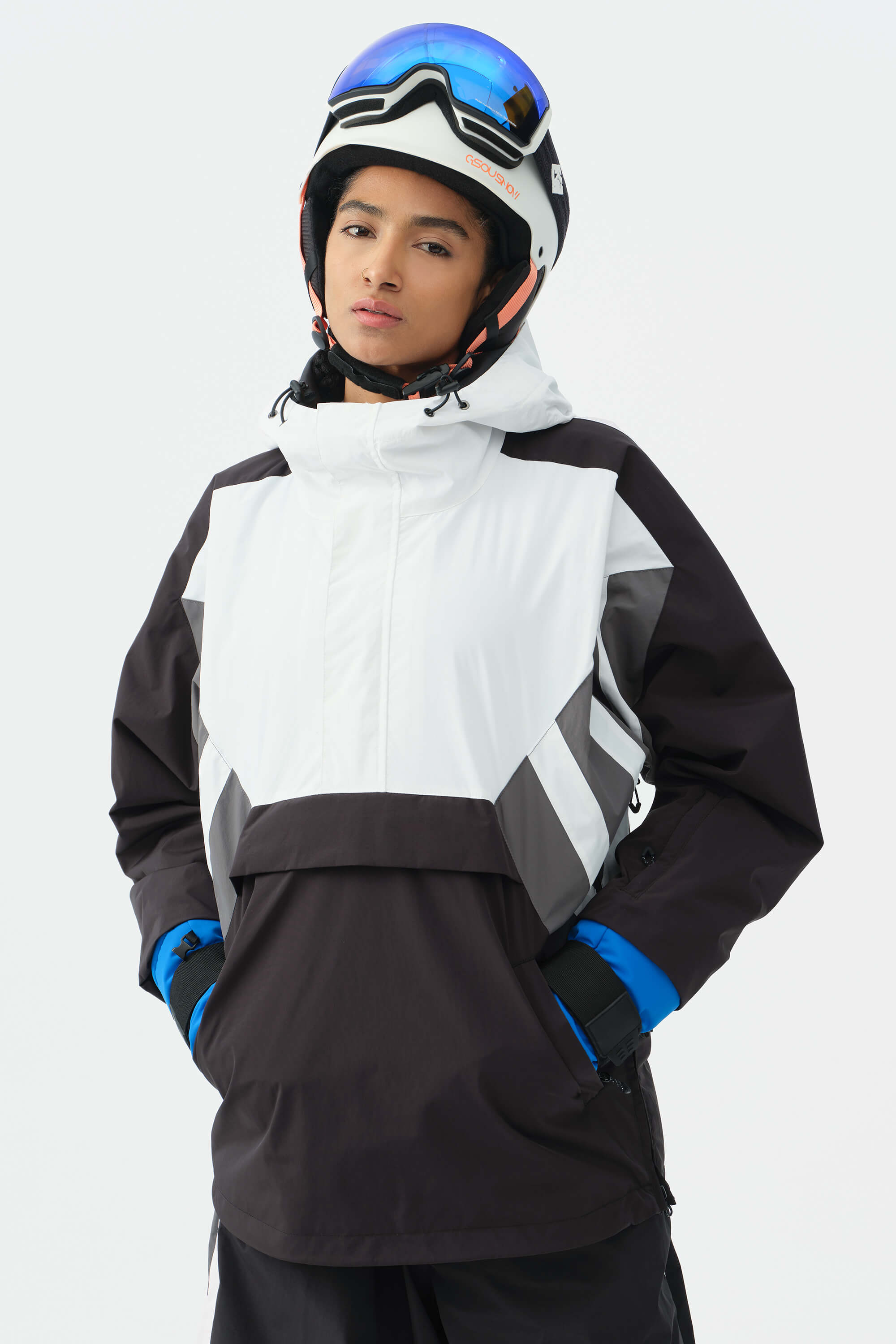 Jaqueta Feminina Térmica Impermeável Retro 90s Lemartine