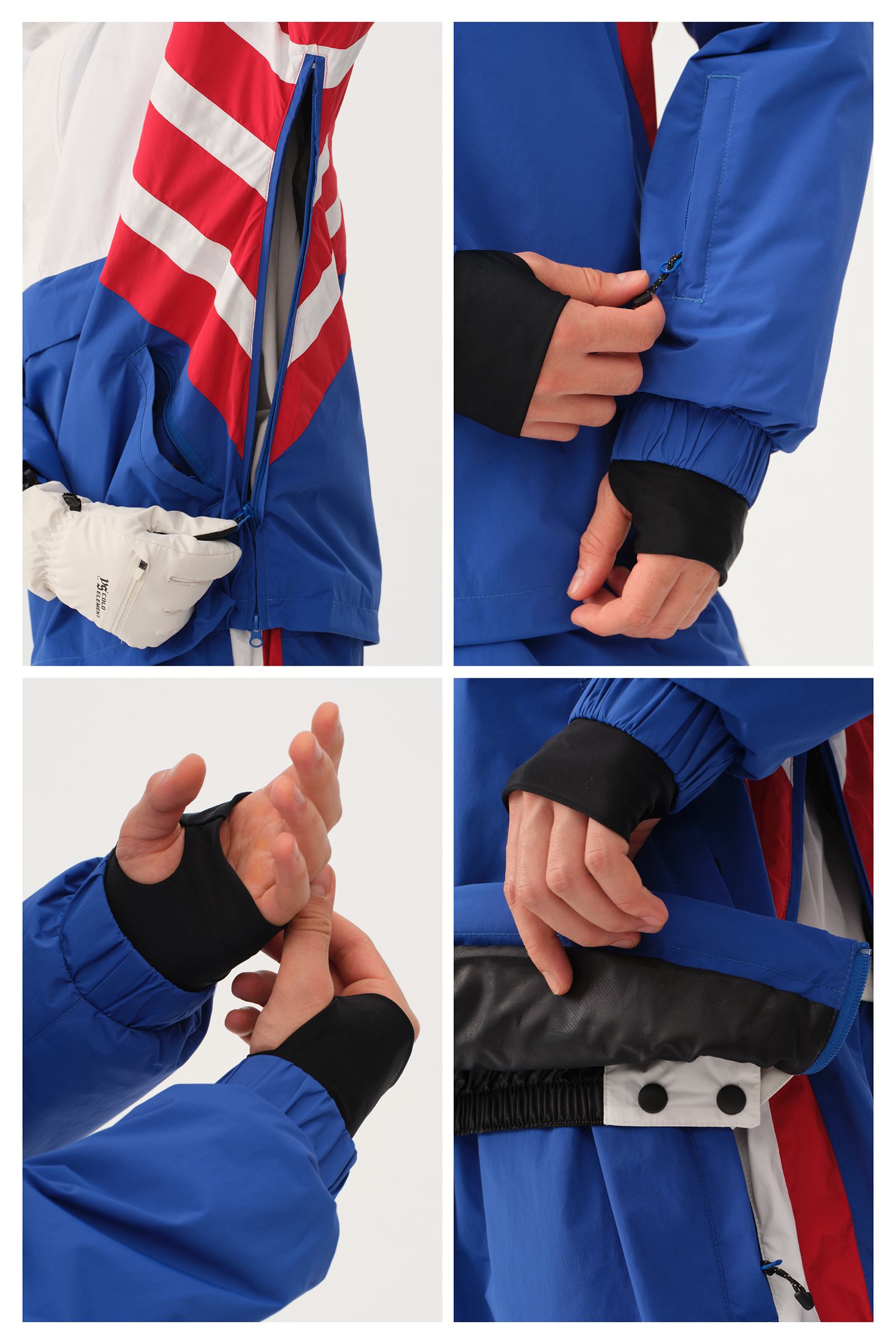 Jaqueta Feminina Térmica Impermeável Retro 90s Lemartine