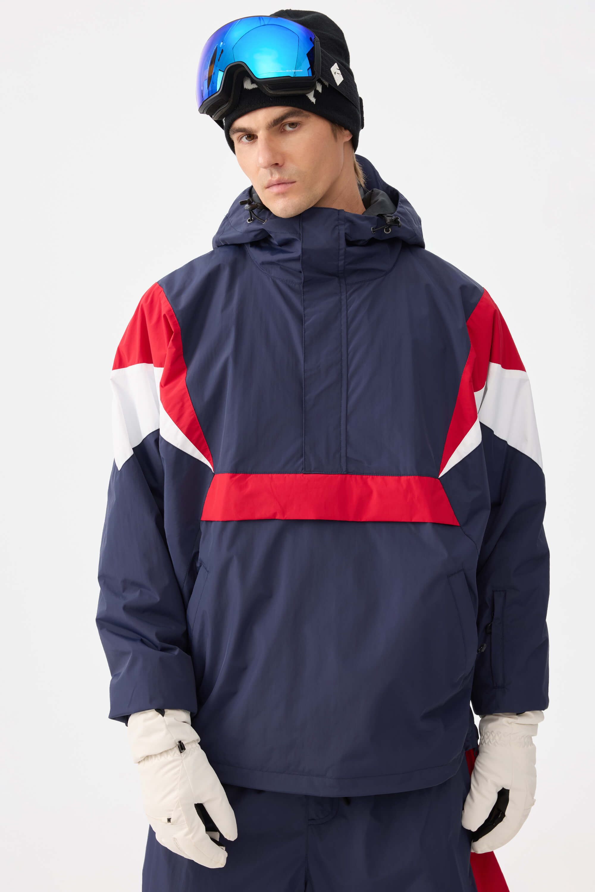 Jaqueta Masculina Térmica Impermeável Retro 90s Anorak Lemartine
