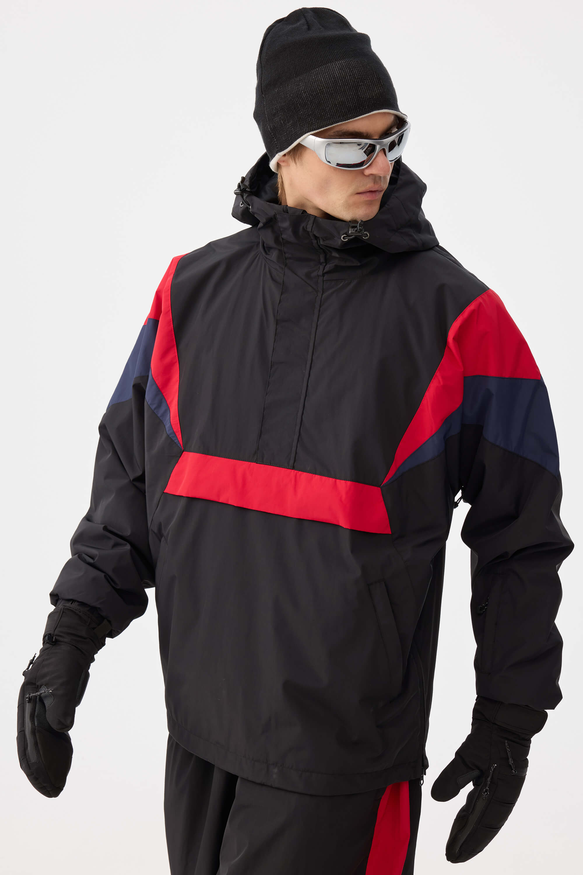 Jaqueta Masculina Térmica Impermeável Retro 90s Anorak Lemartine