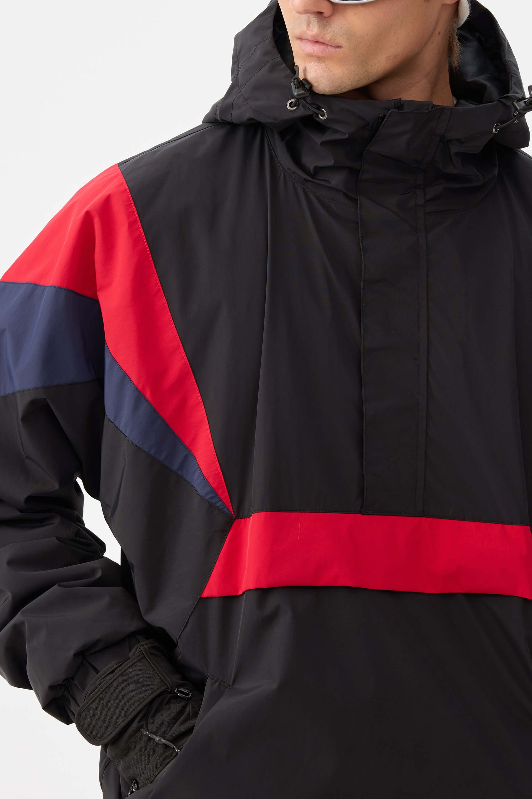 Jaqueta Masculina Térmica Impermeável Retro 90s Anorak Lemartine