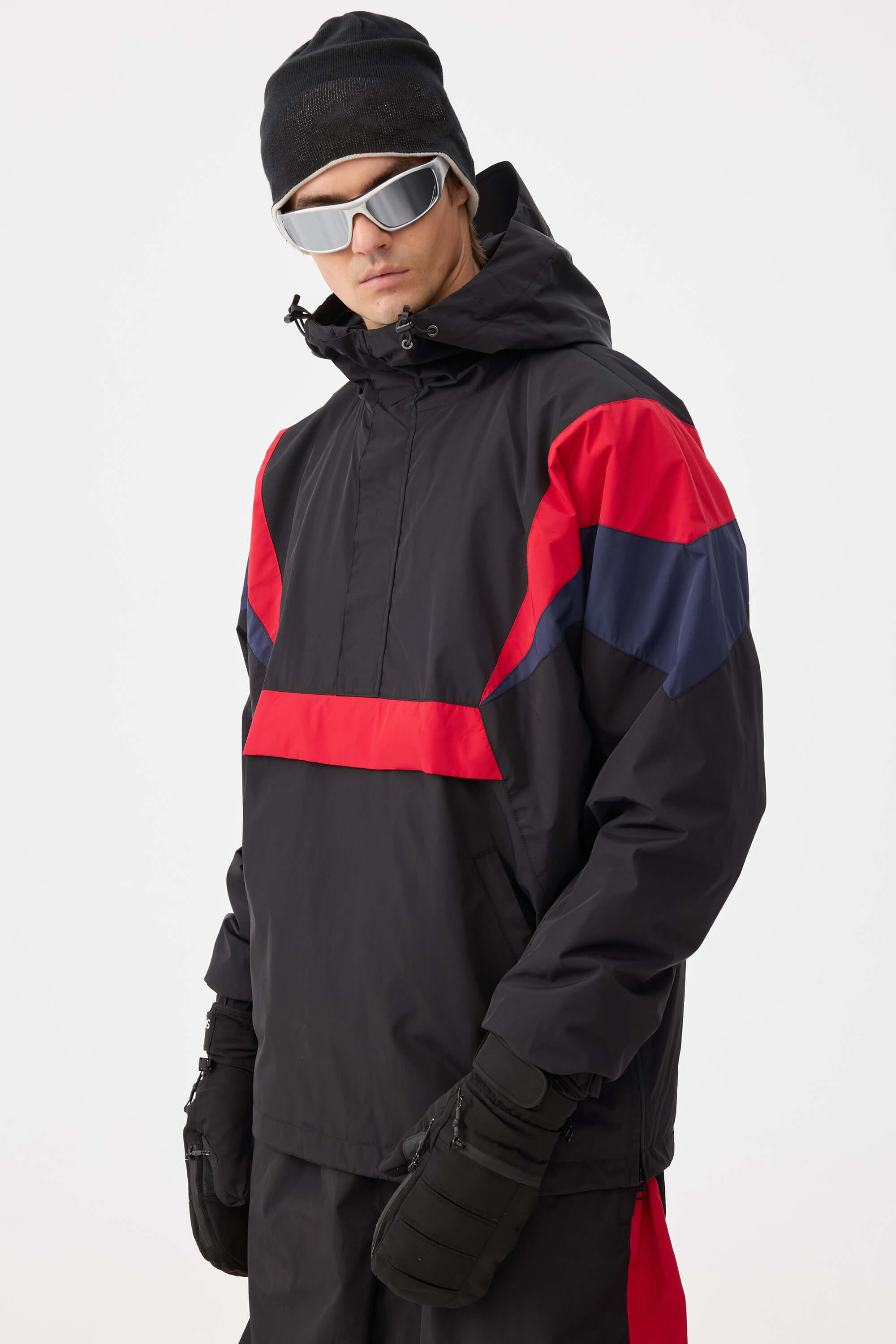 Jaqueta Masculina Térmica Impermeável Retro 90s Anorak Lemartine