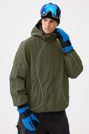 Jaqueta Masculina Retro Track Ski Lemartine