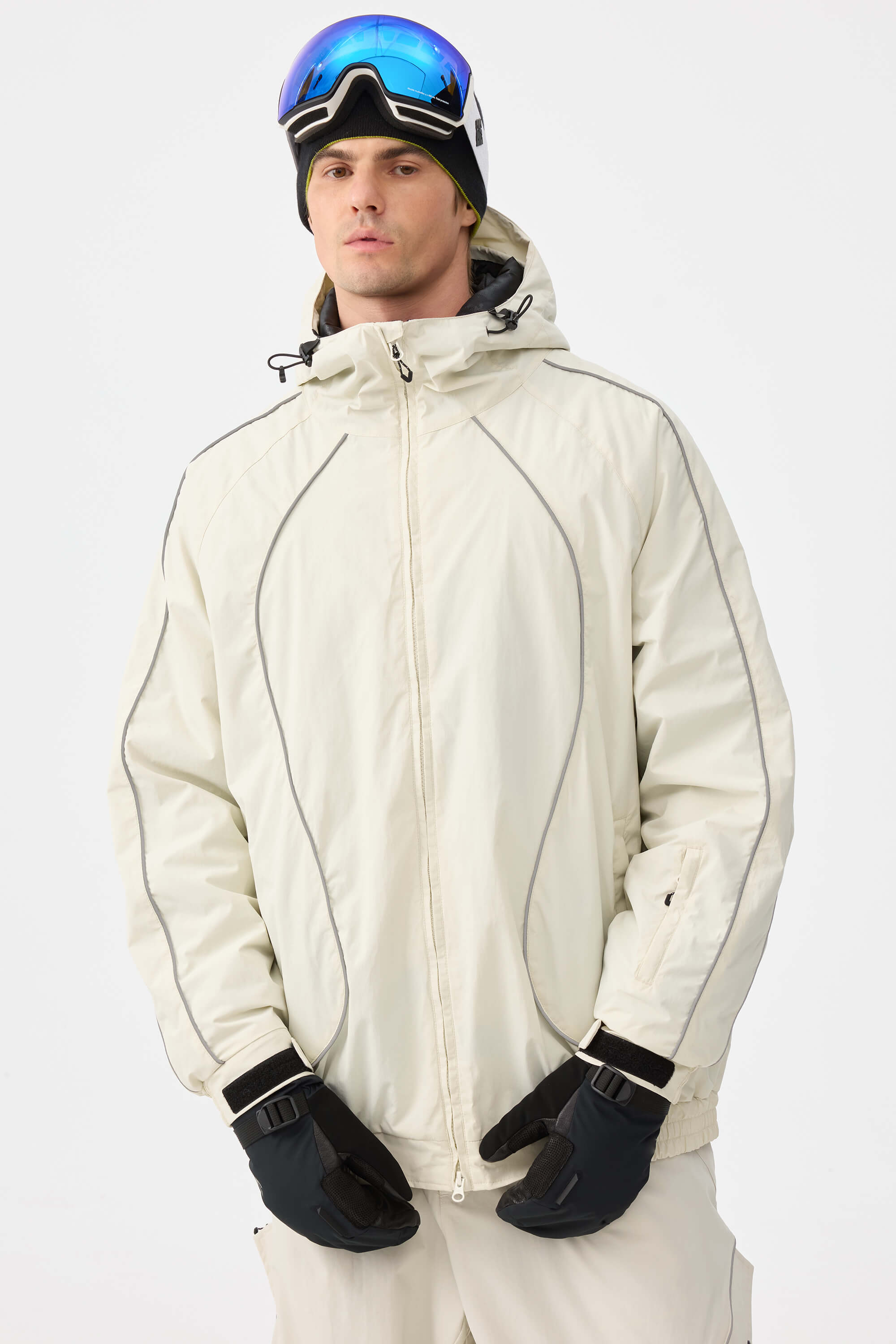 Jaqueta Masculina Retro Track Ski Lemartine