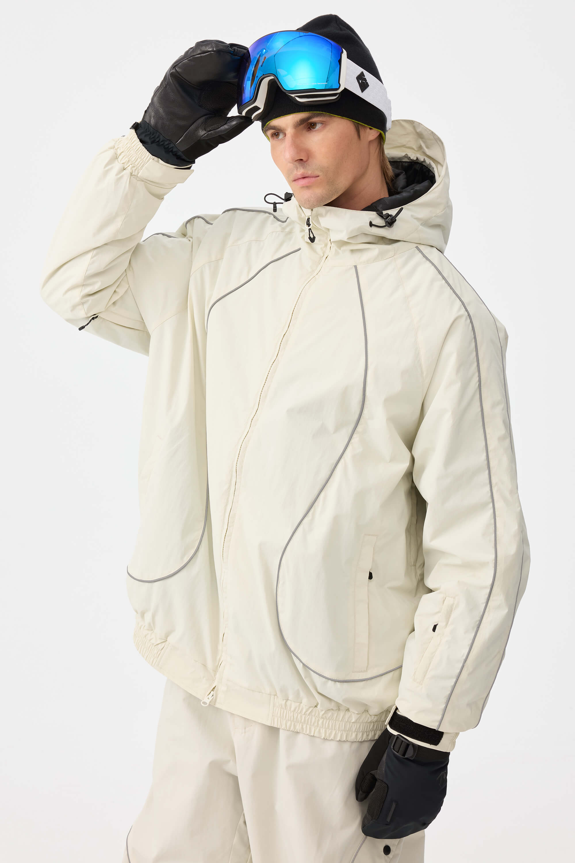 Jaqueta Masculina Retro Track Ski Lemartine