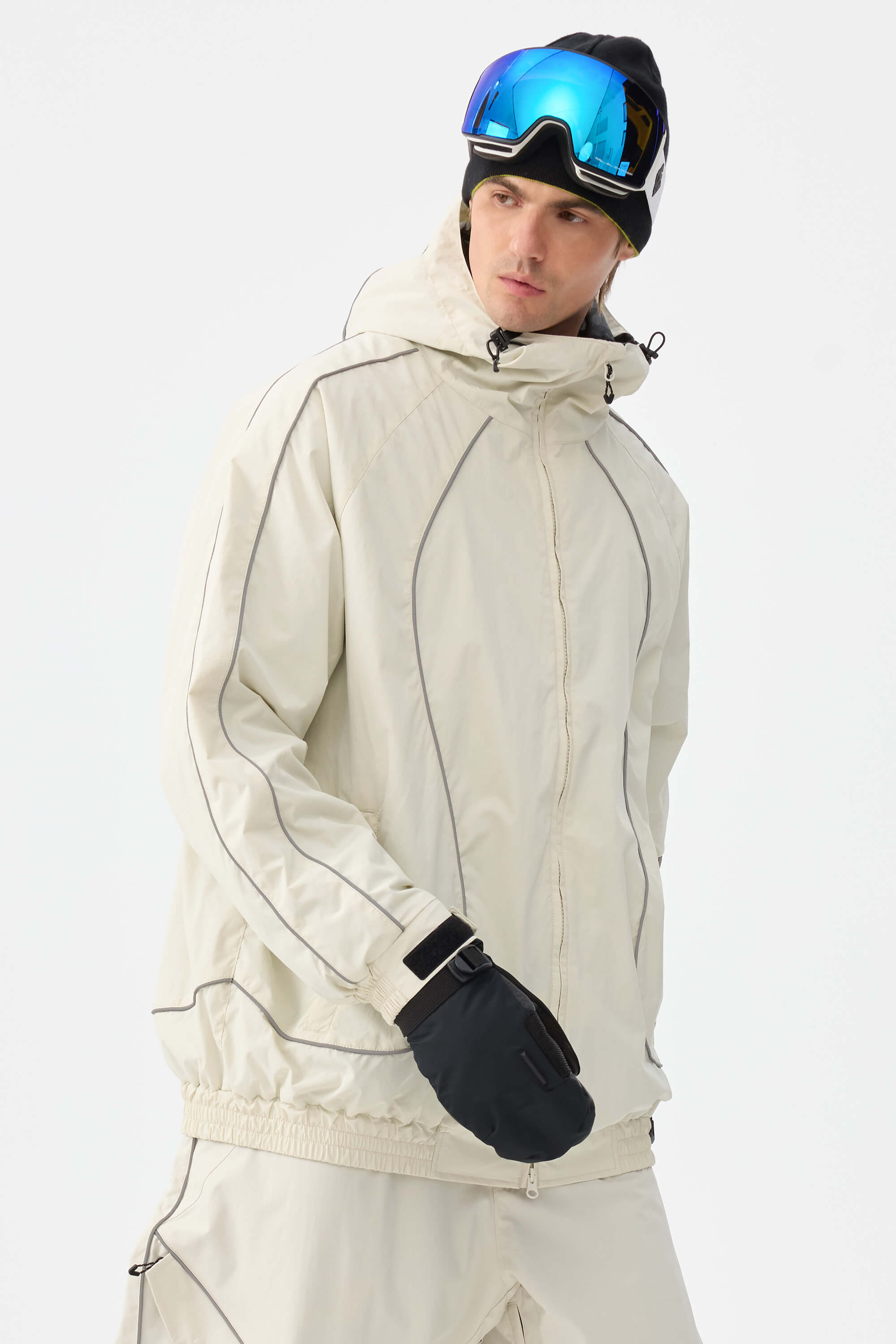 Jaqueta Masculina Retro Track Ski Lemartine