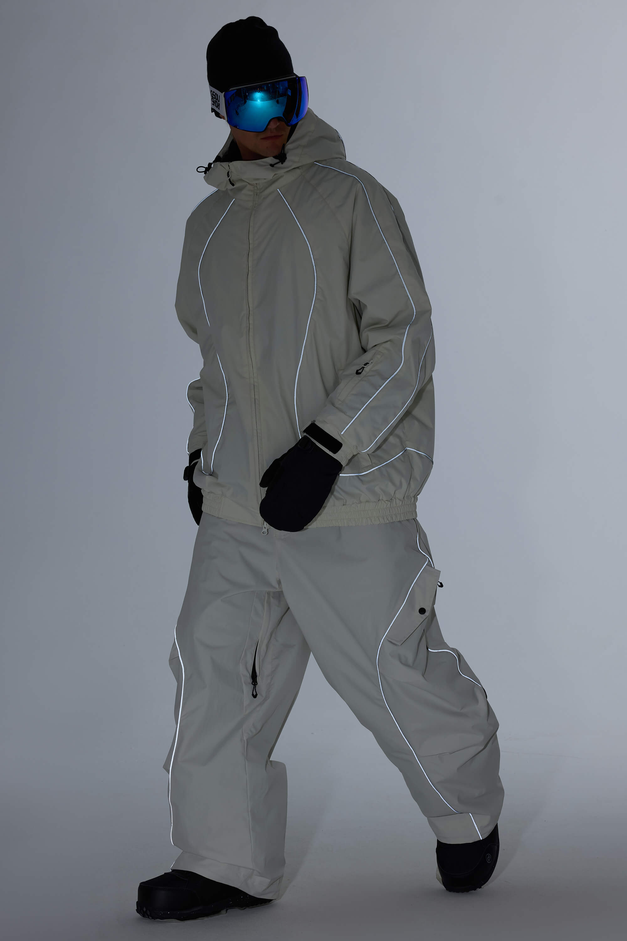 Jaqueta Masculina Retro Track Ski Lemartine